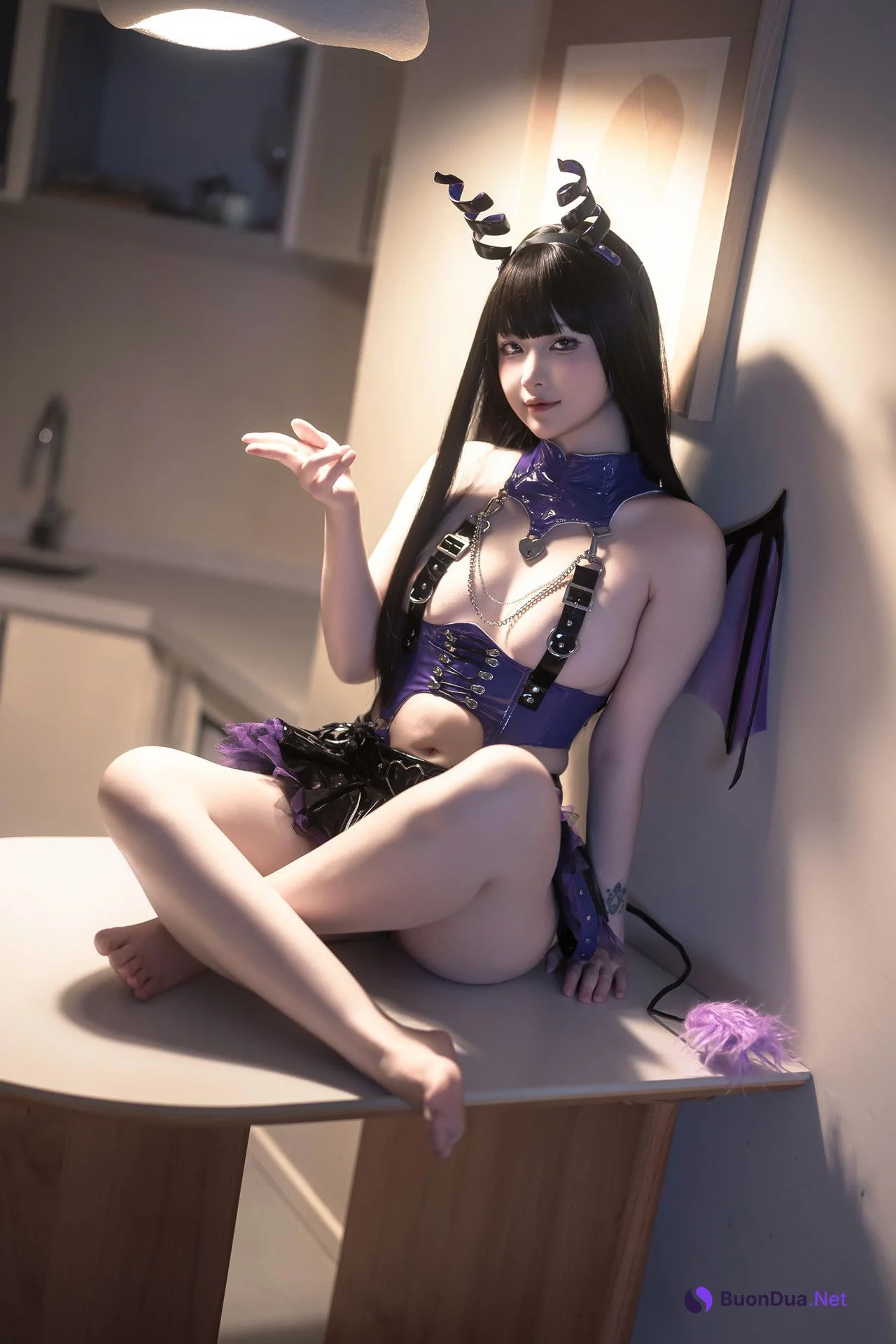 Cosplay 屿鱼 凋零月影 - Photo 15