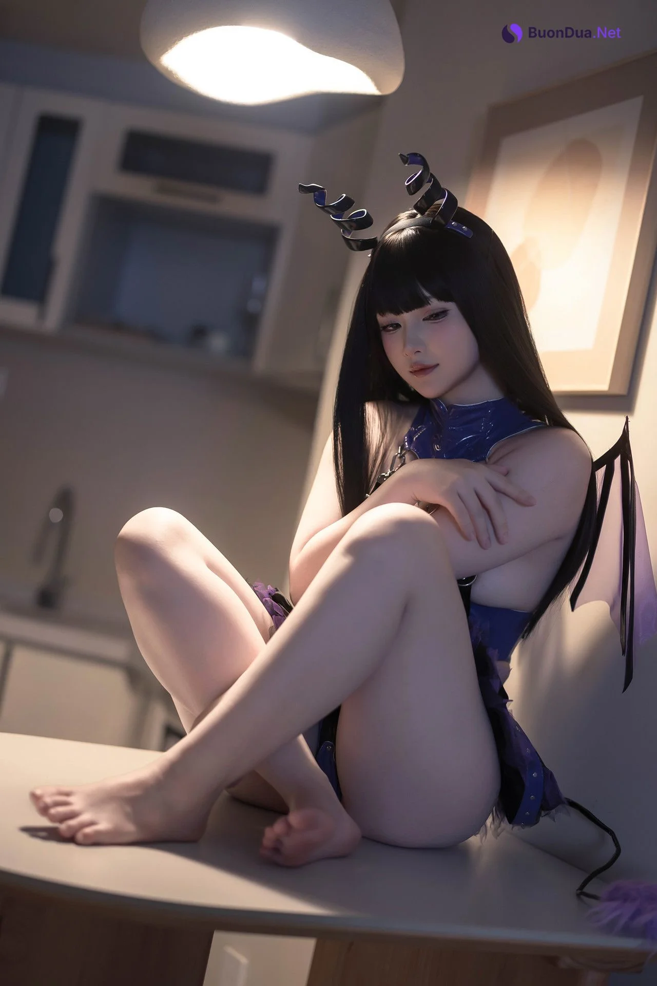 Cosplay 屿鱼 凋零月影 - Photo 16
