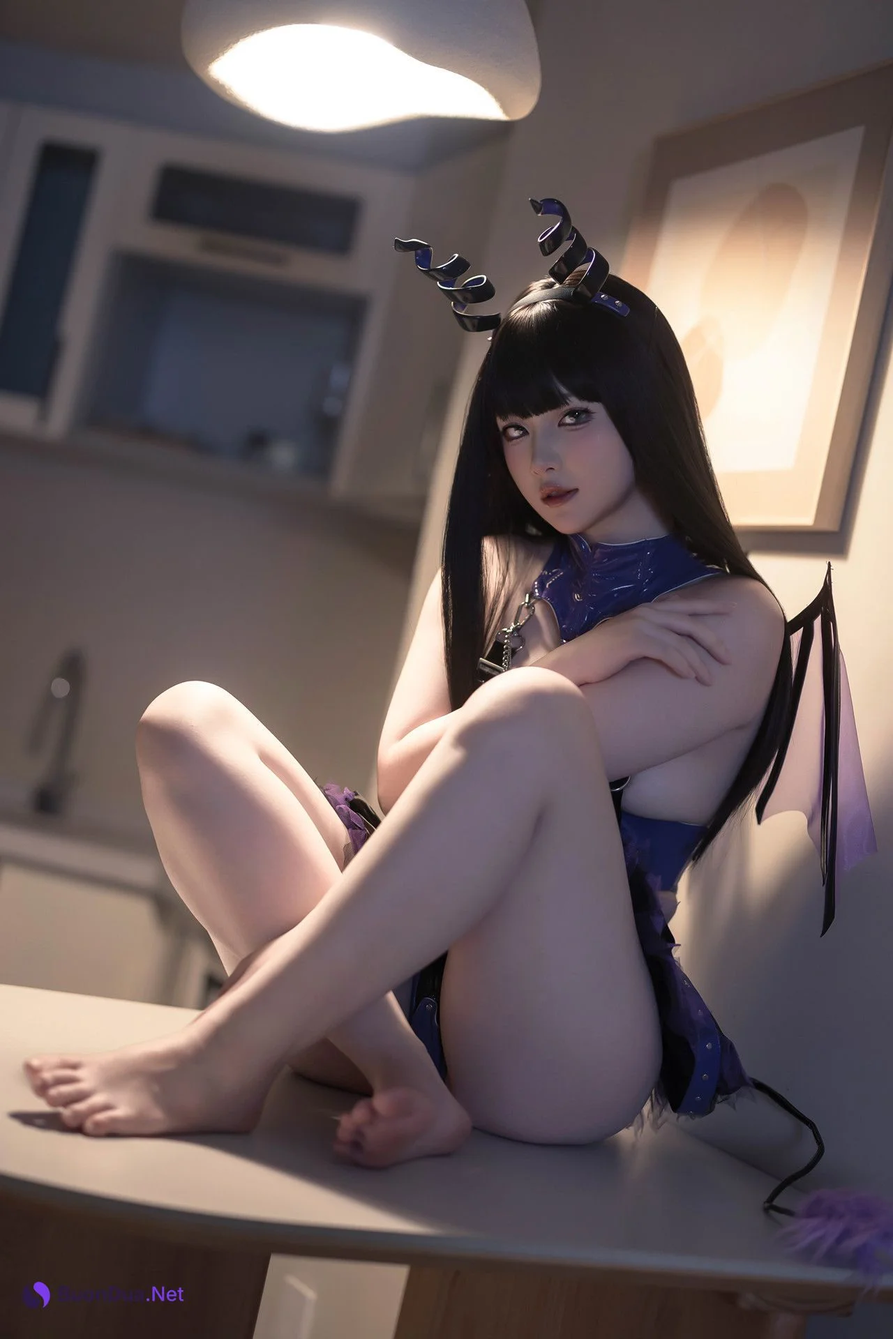 Cosplay 屿鱼 凋零月影 - Photo 17