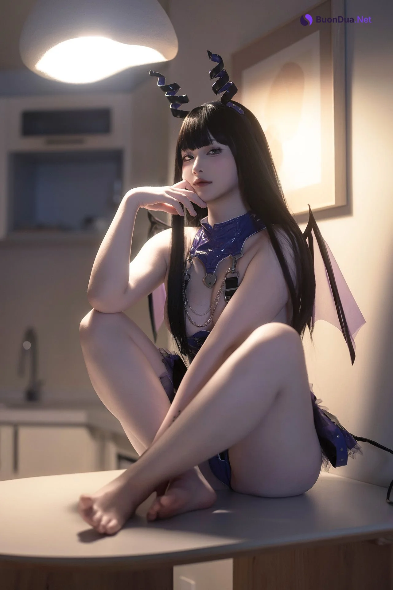 Cosplay 屿鱼 凋零月影 - Photo 19