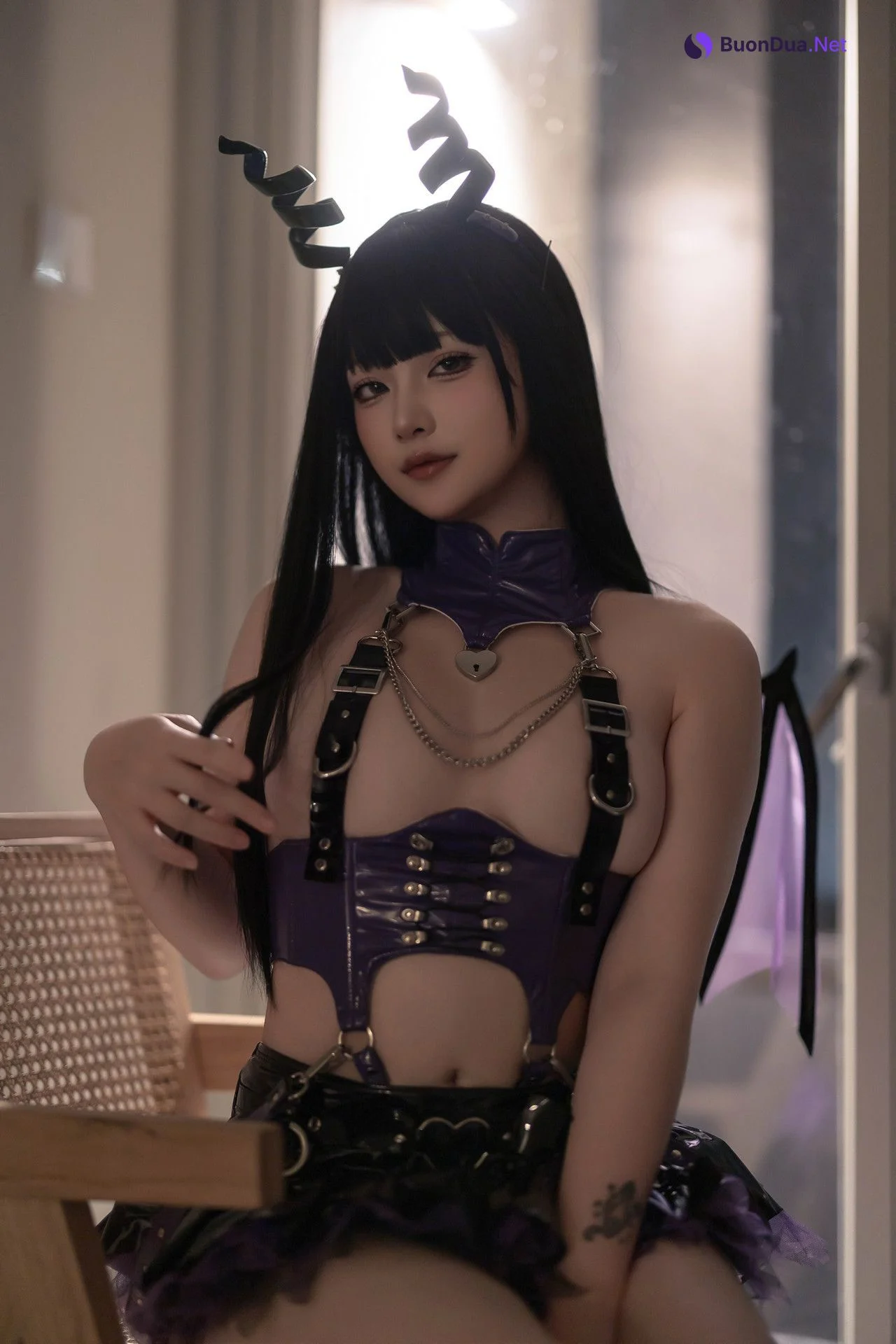Cosplay 屿鱼 凋零月影 - Photo 7