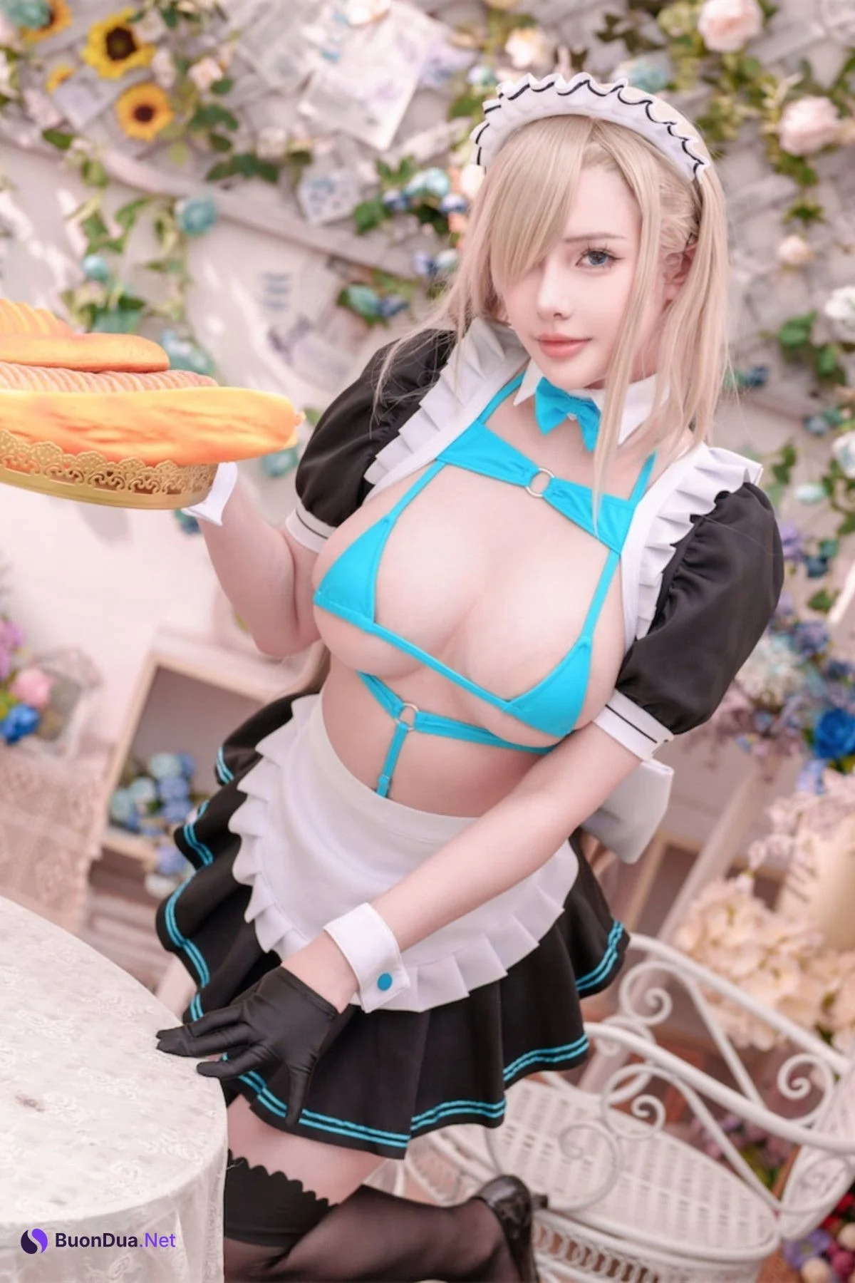 Cosplay 雯妹不讲道理 蔚蓝档案 一之濑明日奈1 - Photo 16