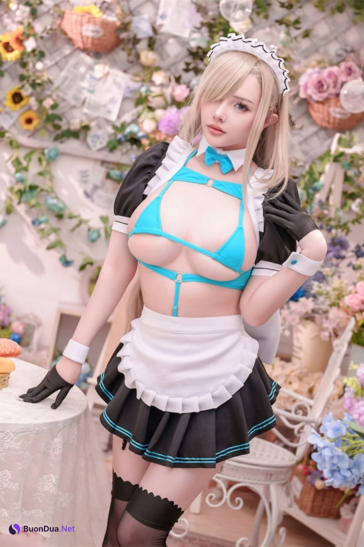 Cosplay 雯妹不讲道理 蔚蓝档案 一之濑明日奈1 - Photo 8