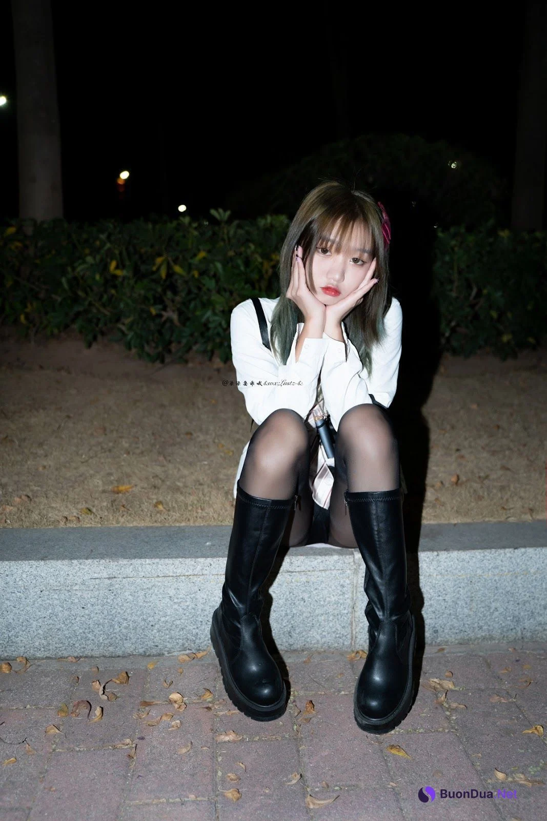 Cosplay 柒柒要乖哦 车内1 - Photo 13