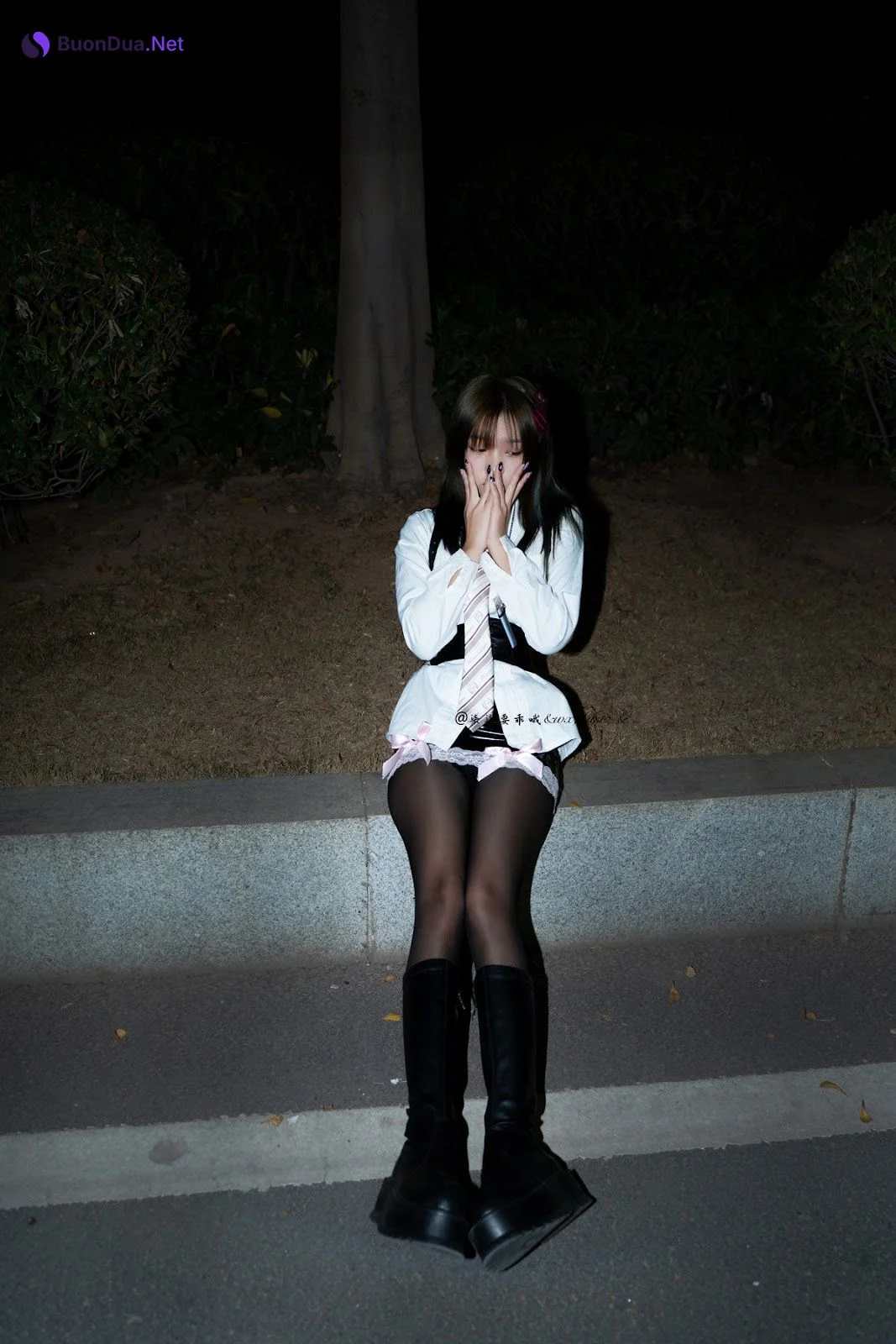 Cosplay 柒柒要乖哦 车内1 - Photo 15
