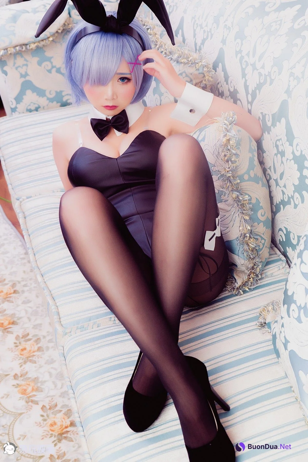 Cosplay 面饼仙儿 兔女郎 - Photo 11