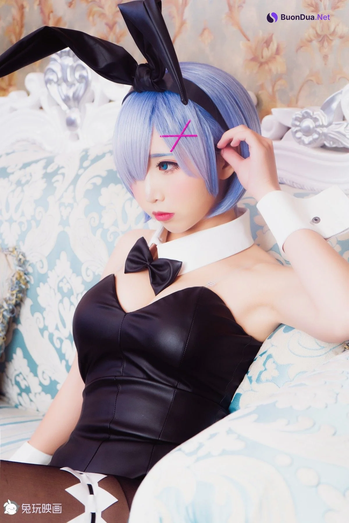 Cosplay 面饼仙儿 兔女郎 - Photo 15