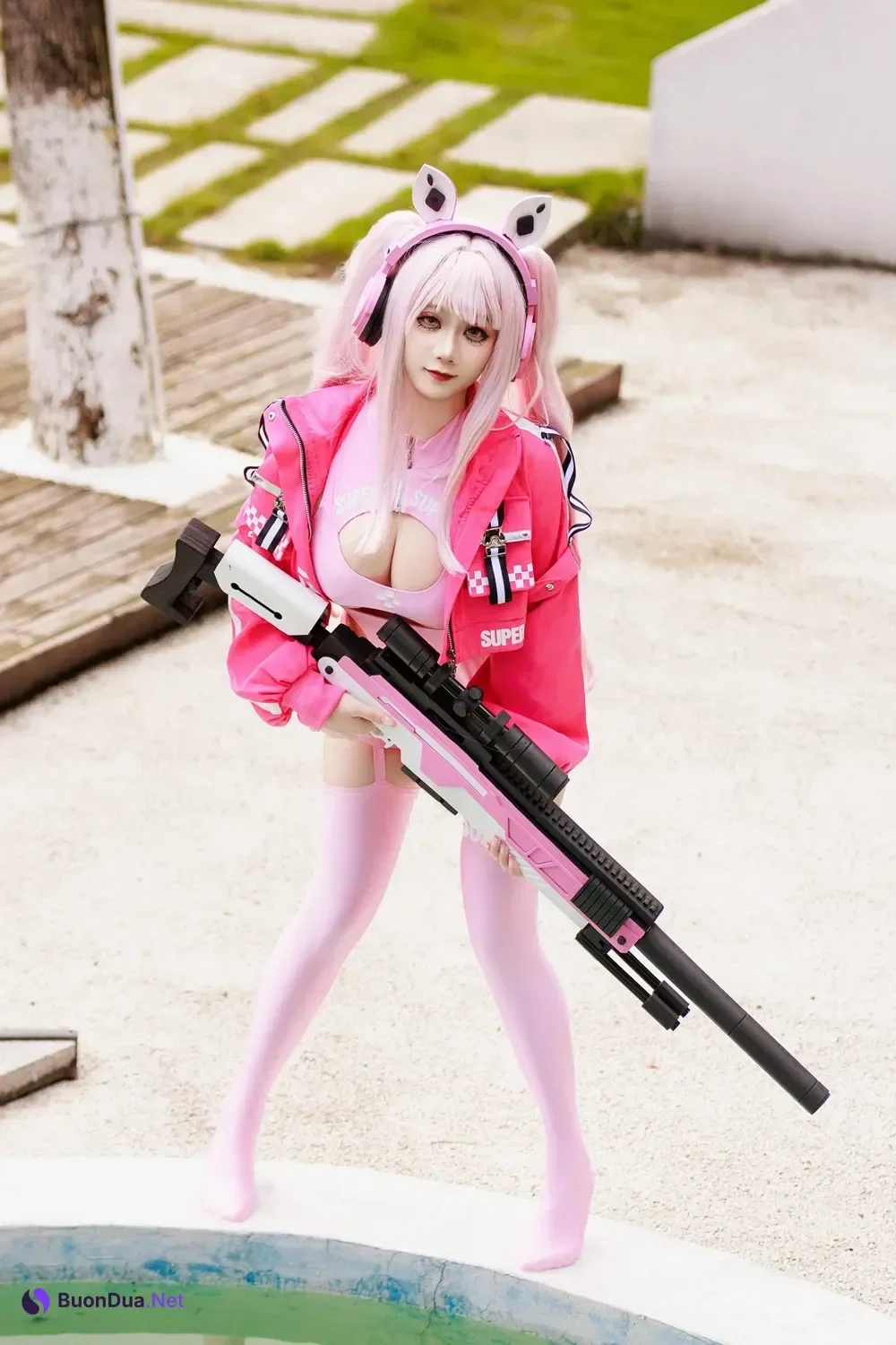 Cosplay 阿雪雪 – 爱丽丝泳装 - Photo 18