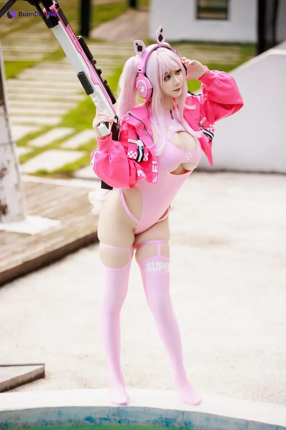 Cosplay 阿雪雪 – 爱丽丝泳装 - Photo 20