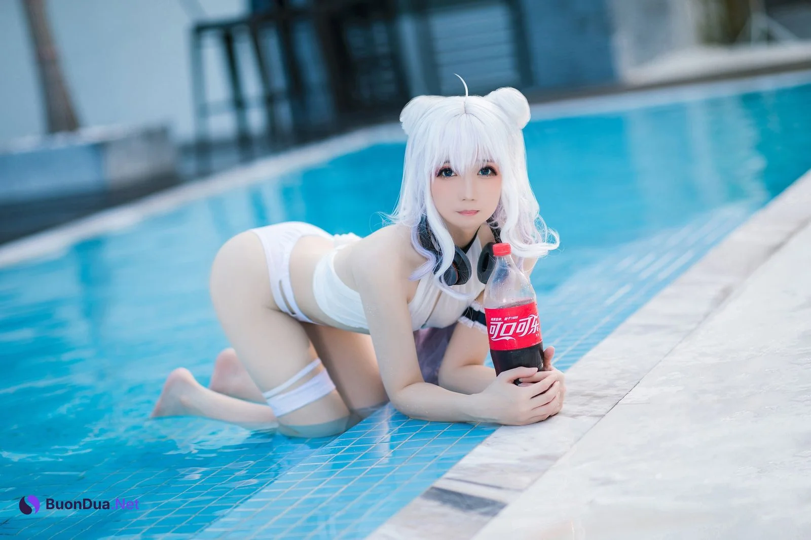 Cosplay 焖焖碳 恶毒泳衣 - Photo 11