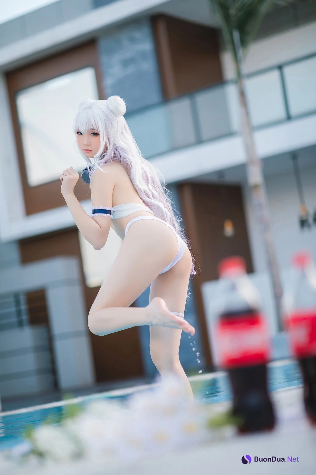 Cosplay 焖焖碳 恶毒泳衣 - Photo 16