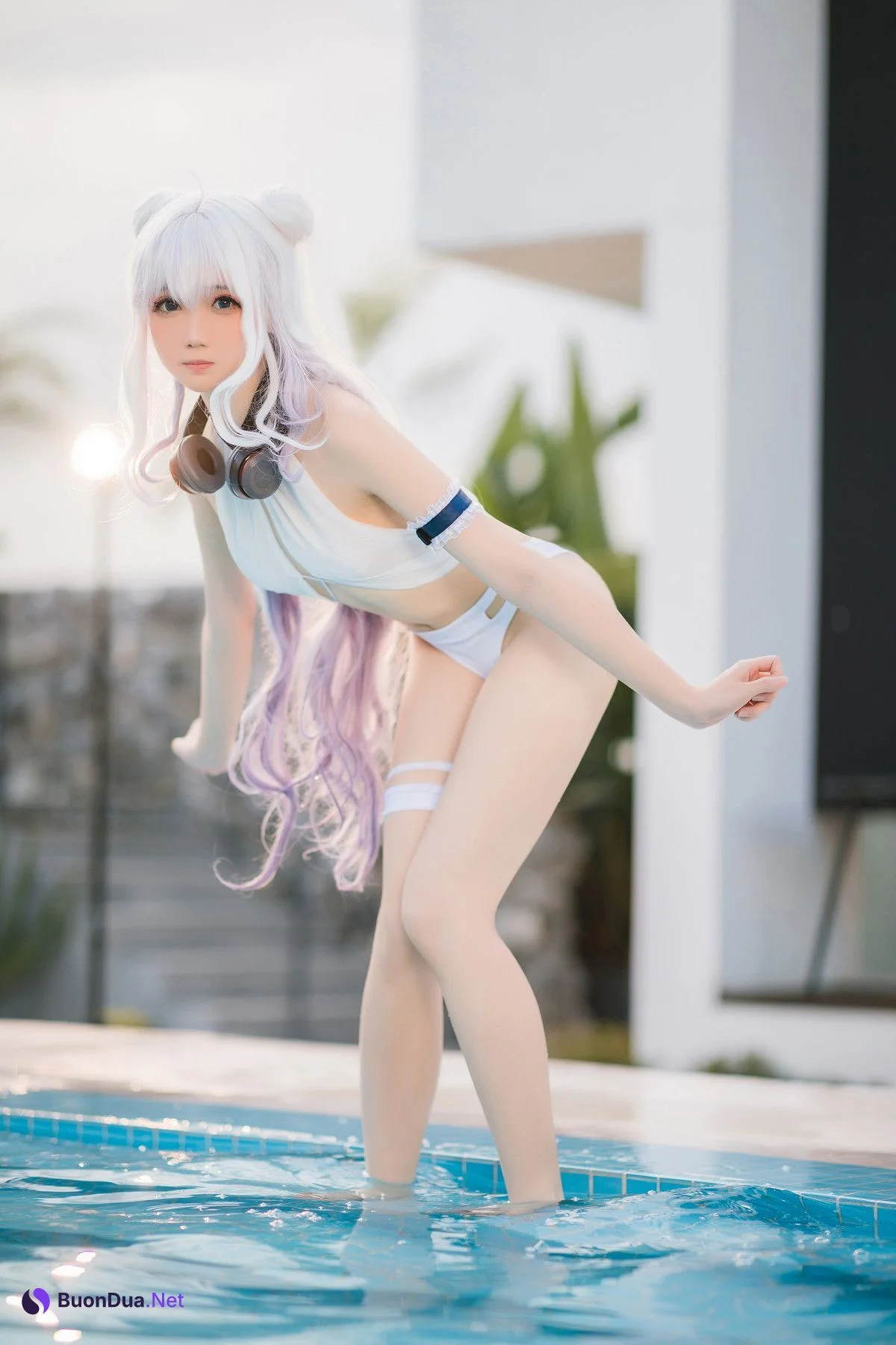 Cosplay 焖焖碳 恶毒泳衣 - Photo 18