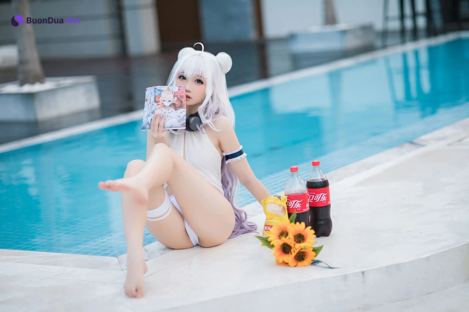 Cosplay 焖焖碳 恶毒泳衣 - Photo 3