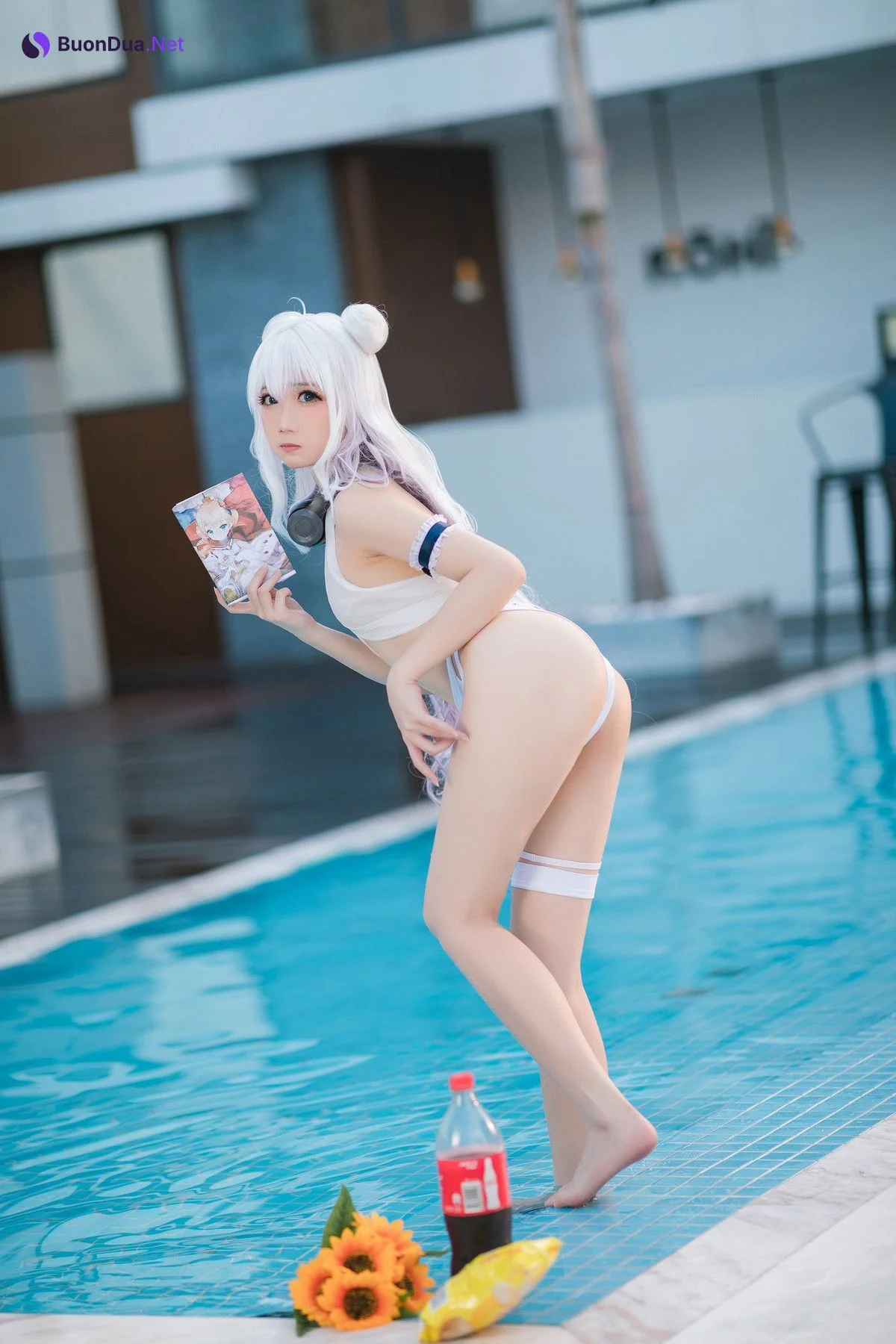 Cosplay 焖焖碳 恶毒泳衣 - Photo 8