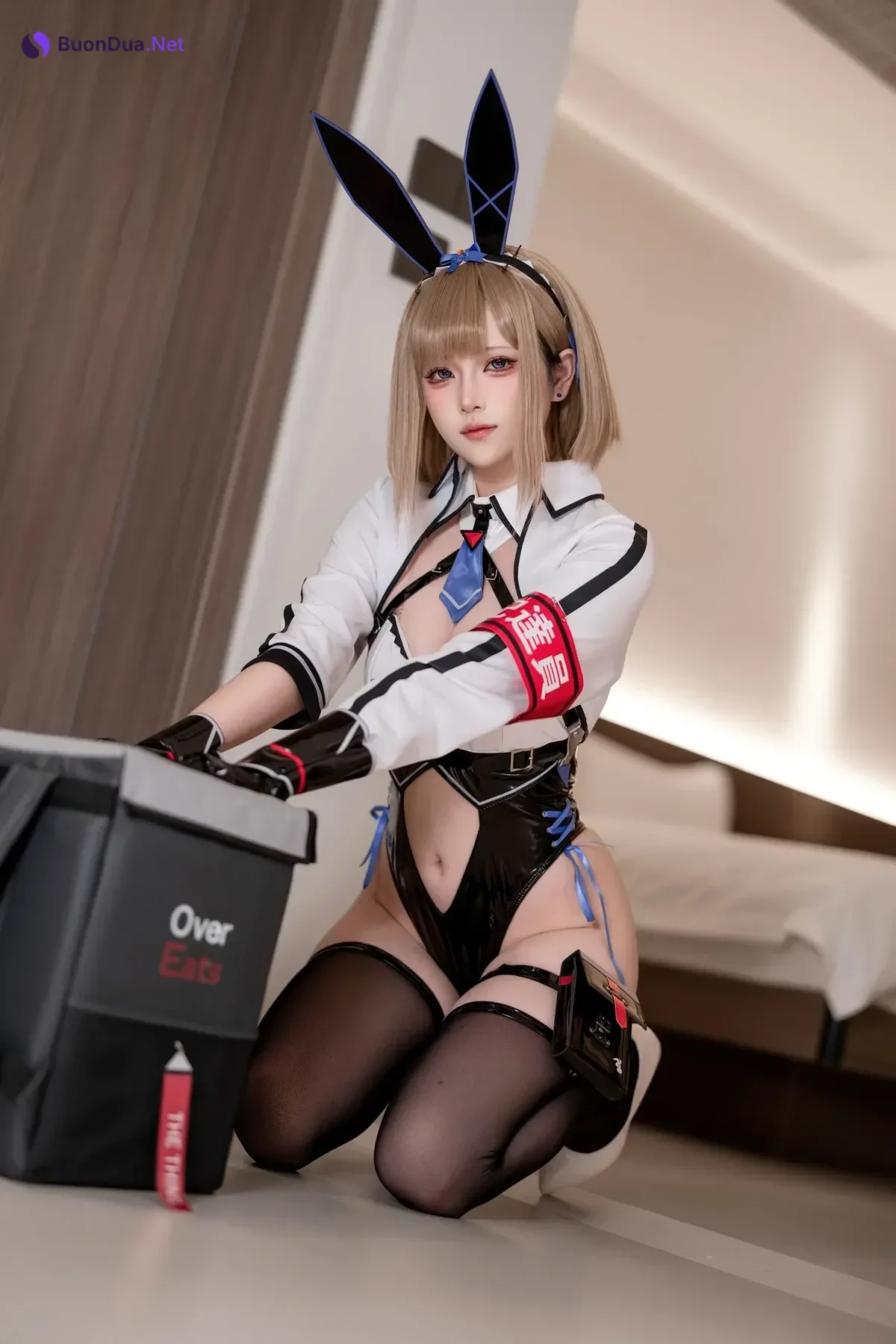 Cosplay 屿鱼 – 外卖兔女郎·小葵 - Photo 11