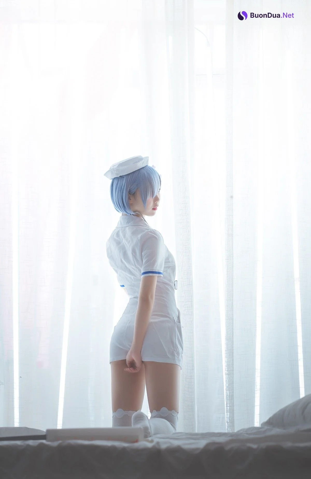 Cosplay 面饼仙儿 蕾姆 - Photo 10