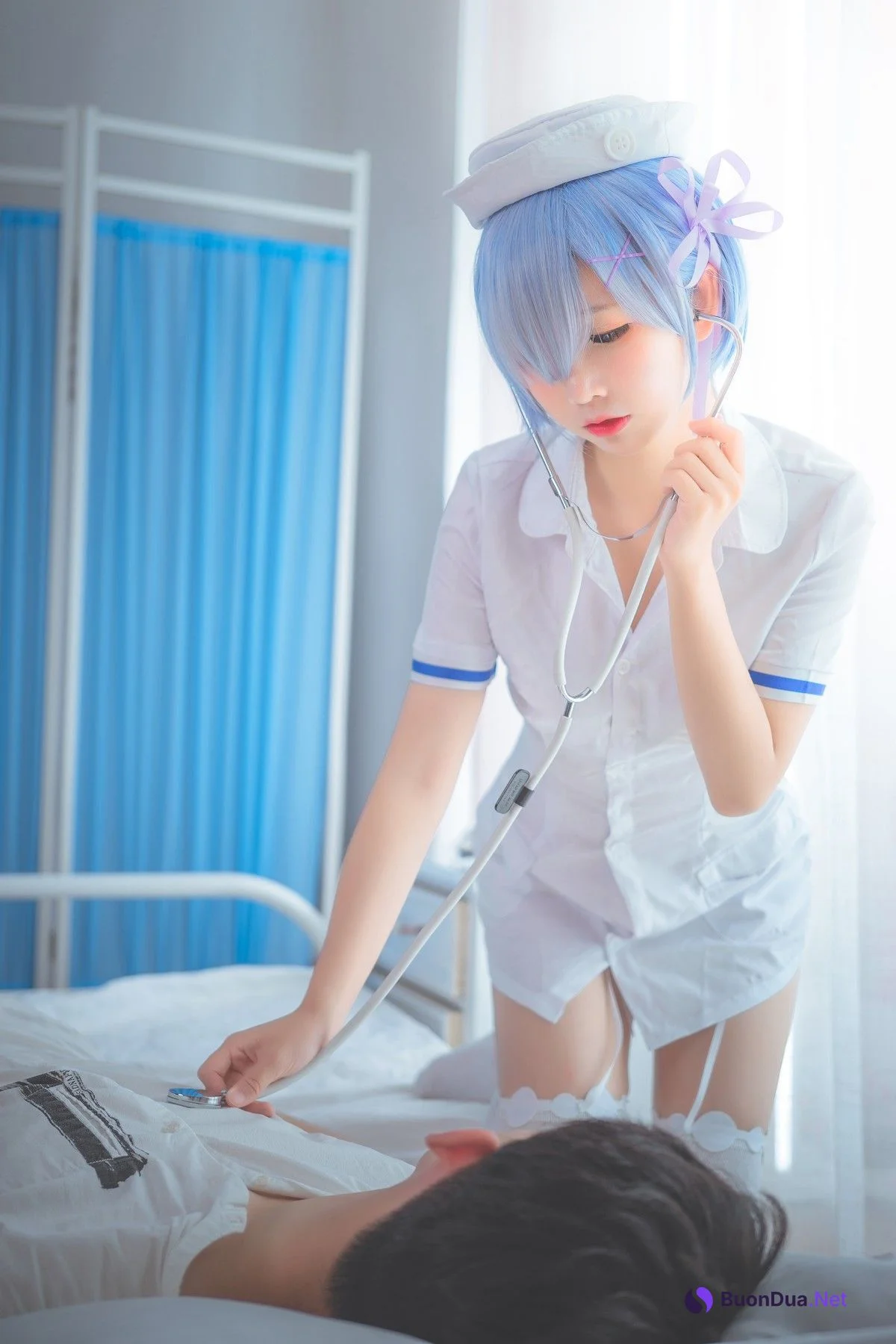 Cosplay 面饼仙儿 蕾姆 - Photo 13