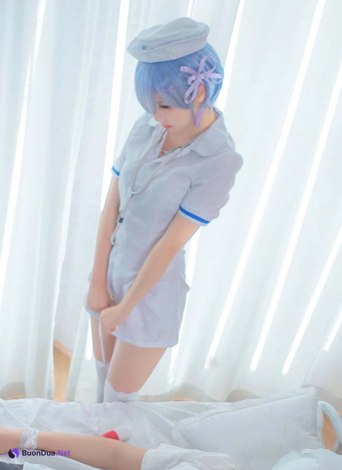 Cosplay 面饼仙儿 蕾姆 - Photo 14