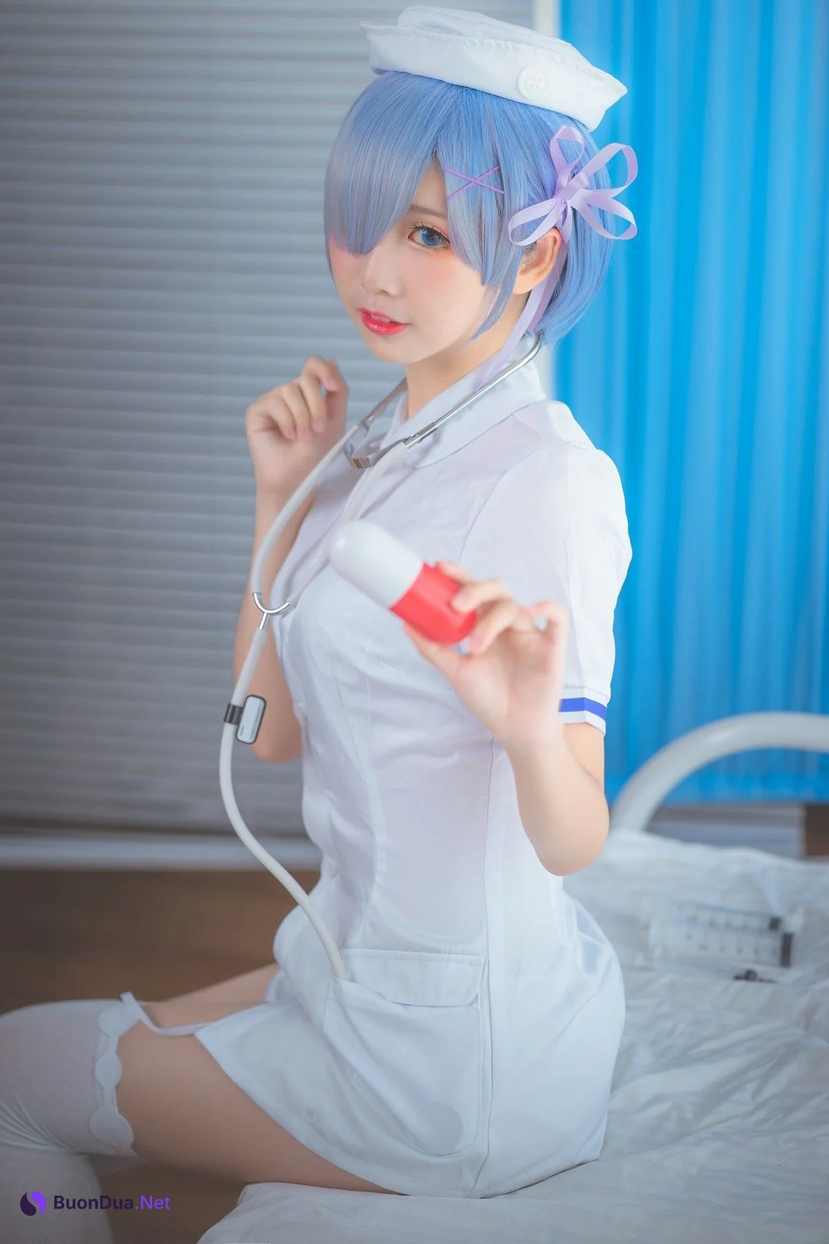 Cosplay 面饼仙儿 蕾姆 - Photo 5