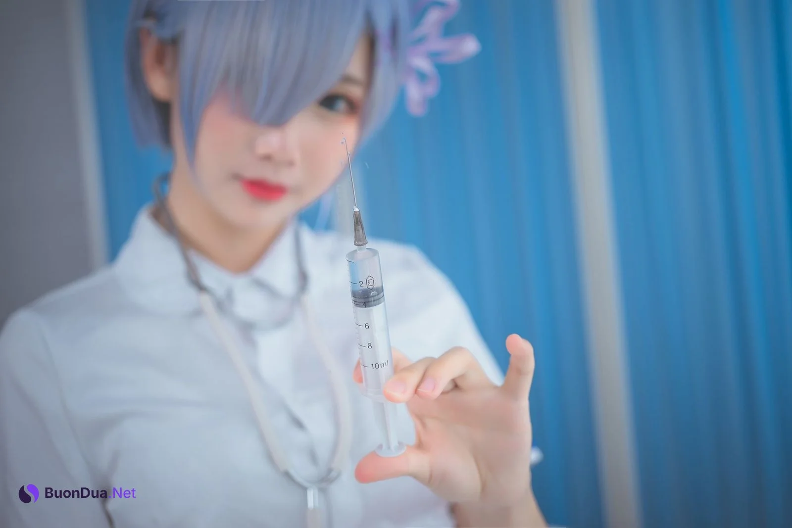 Cosplay 面饼仙儿 蕾姆 - Photo 6