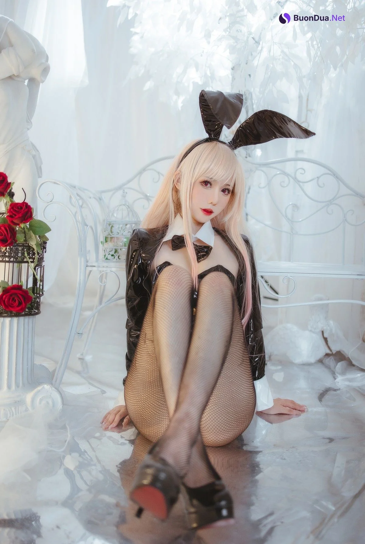 仙女月 Cosplay 喜多川海夢兔女郎 - Photo 14