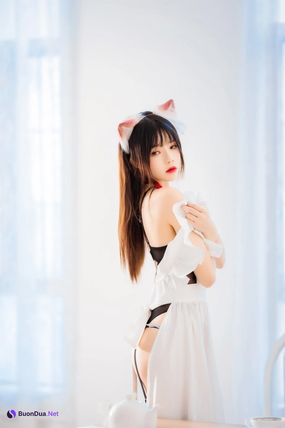 桜桃喵 Cosplay 长裙妹抖 - Photo 18