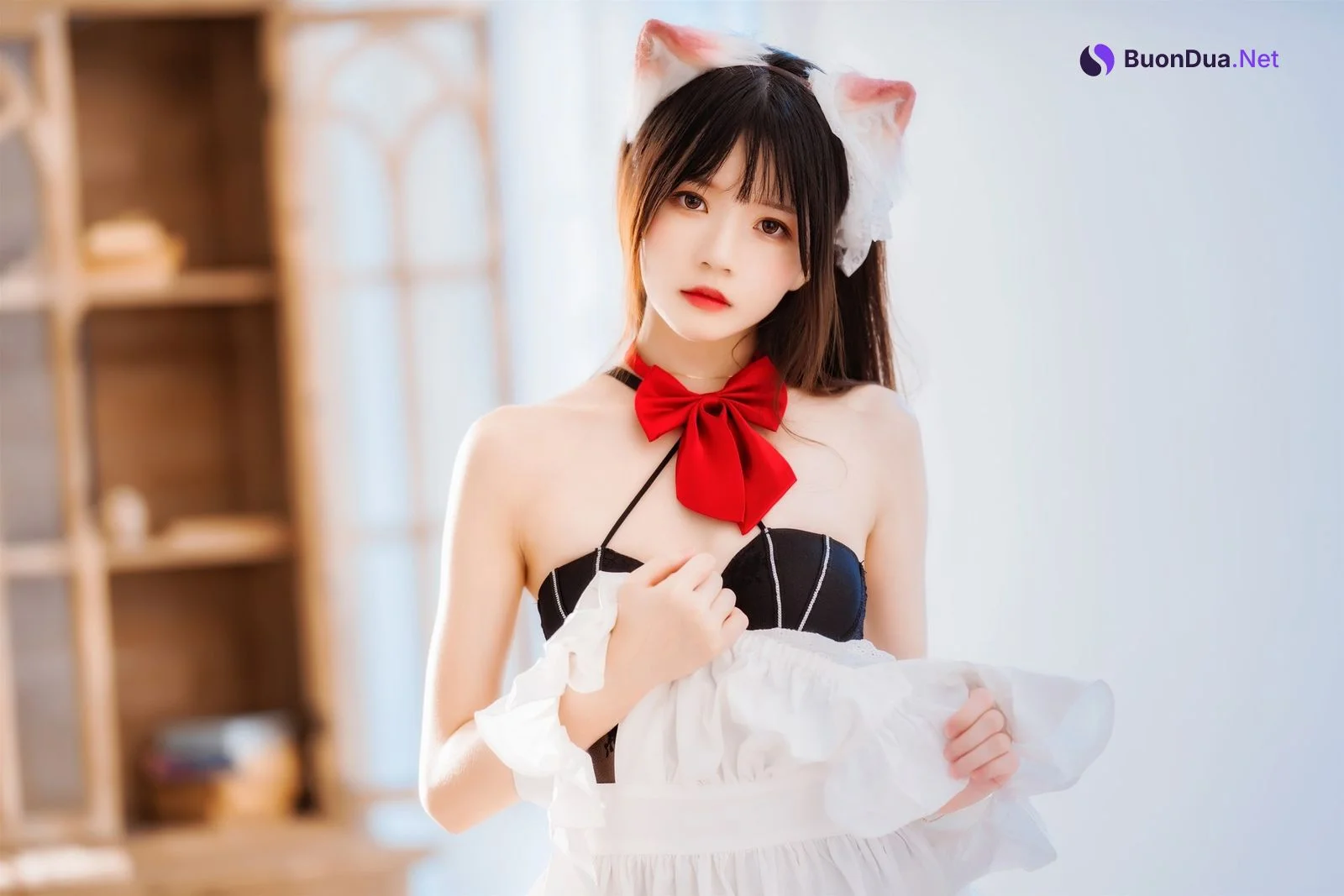 桜桃喵 Cosplay 长裙妹抖 - Photo 19