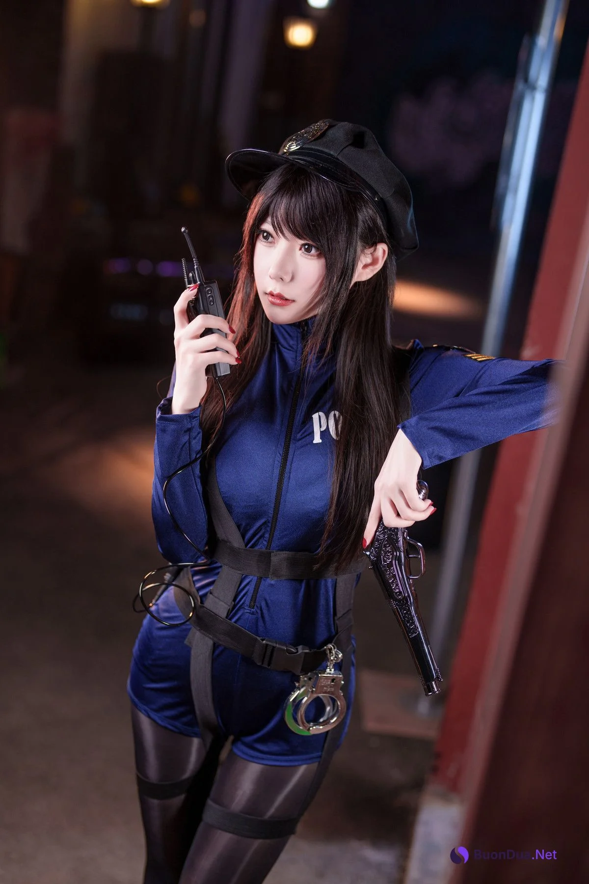 Cosplay 香草喵露露 女警 - Photo 8