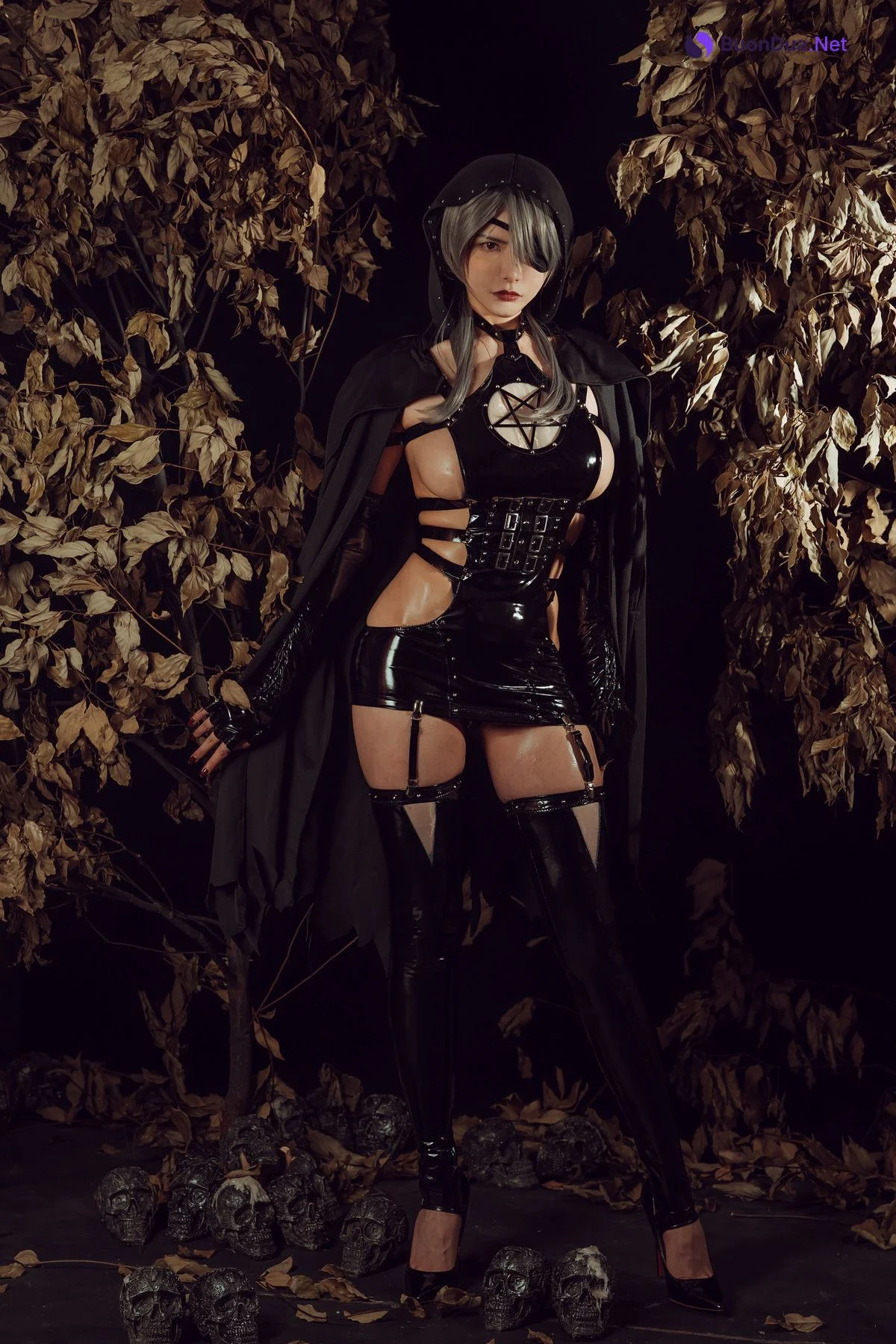 Cosplay 夏小秋秋秋 猎魔人 - Photo 3