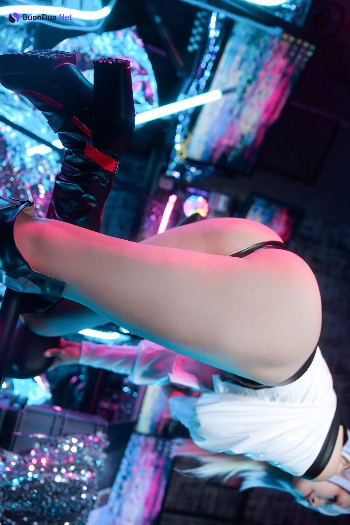 Cosplay 鹿八岁 赛博朋克：边缘行者 露西 - Photo 11