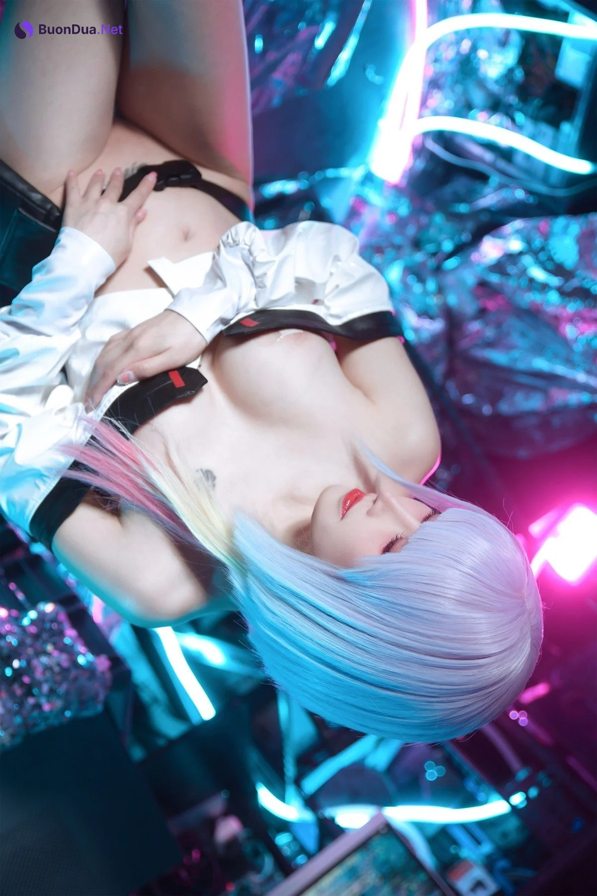 Cosplay 鹿八岁 赛博朋克：边缘行者 露西 - Photo 19