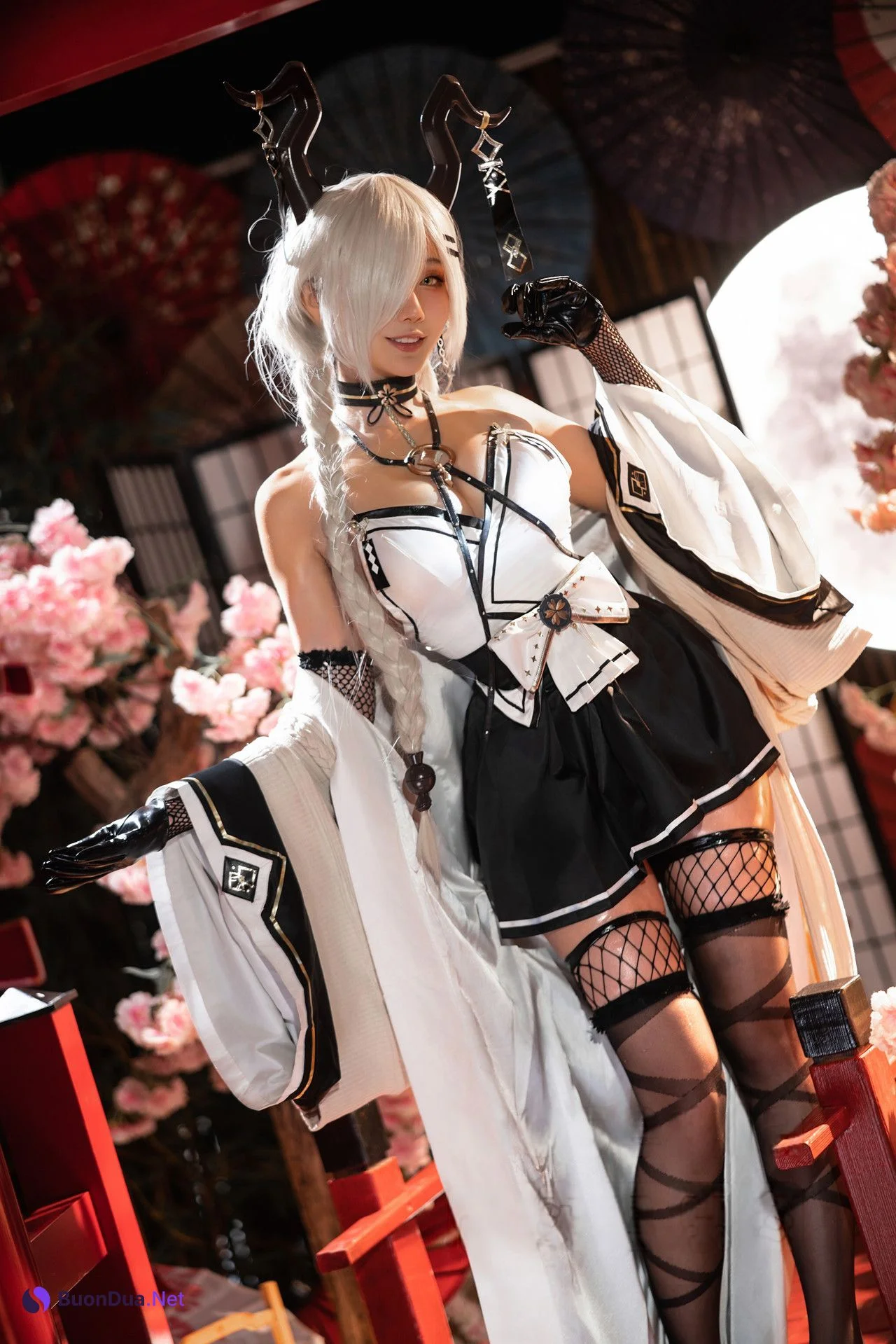 Cosplay 如月灰 碧蓝航线 尾张 - Photo 4