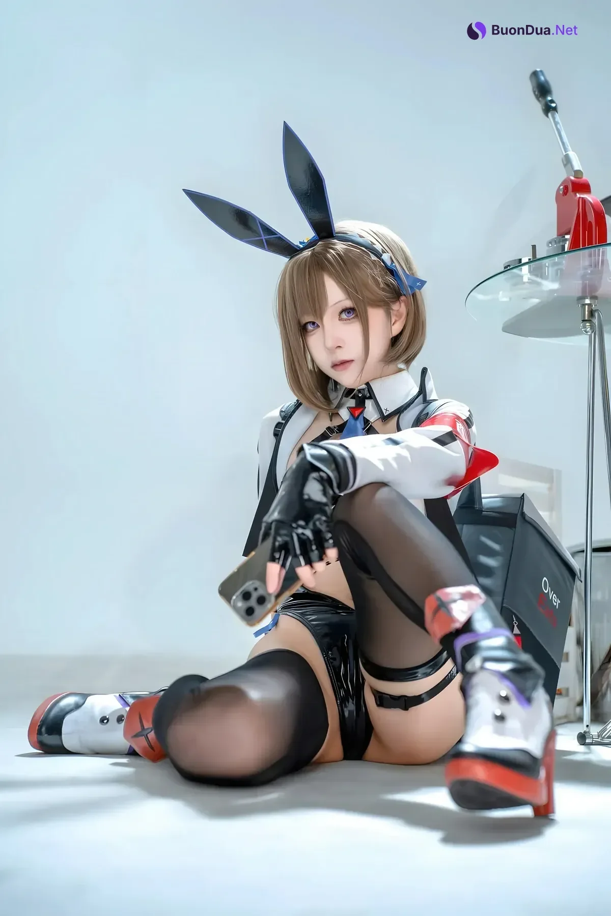 Cosplay 矢量鱼 – 外卖兔女郎 小葵 - Photo 19