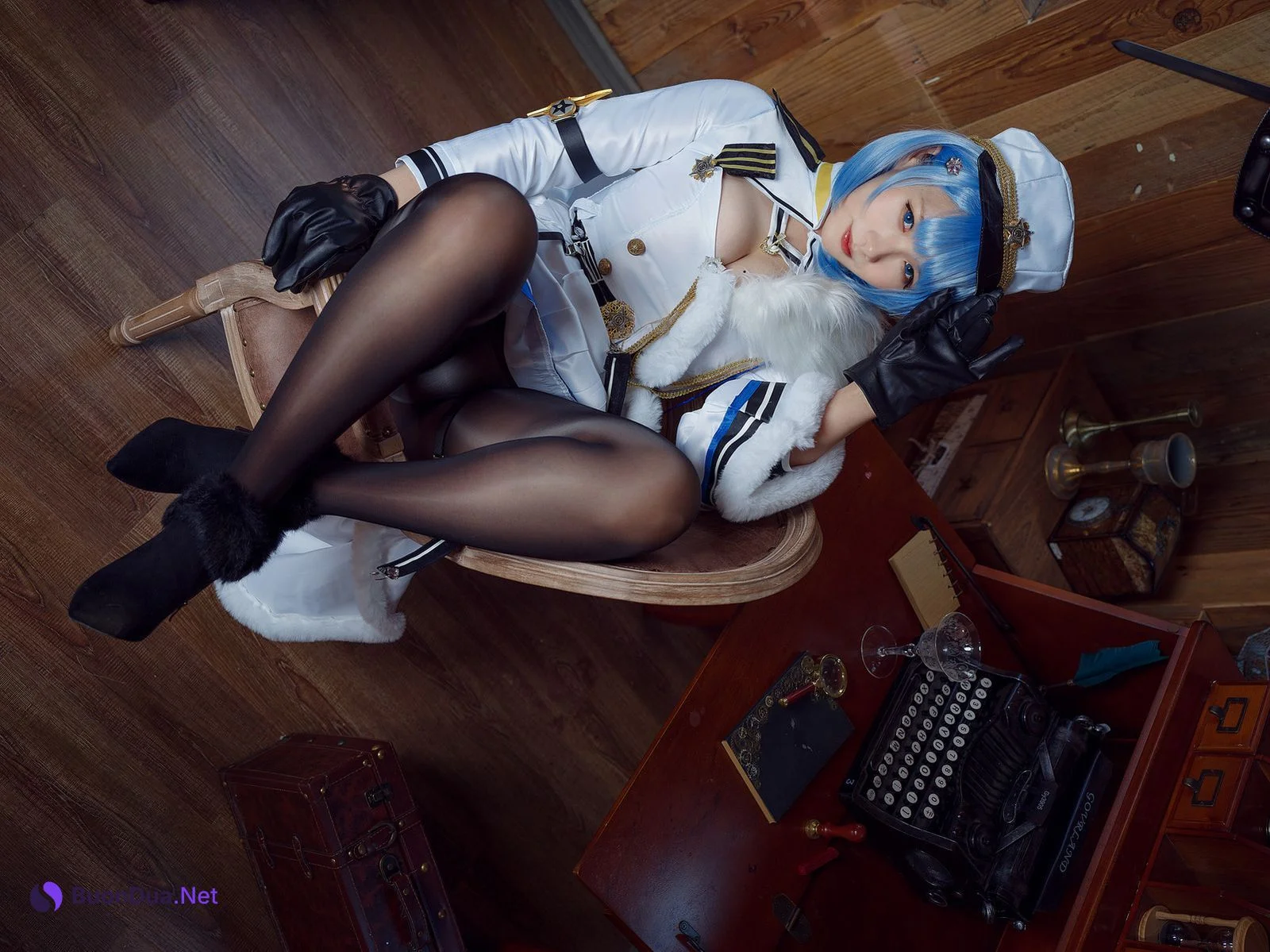 Cosplay 麻花麻花酱 恰巴耶夫 - Photo 12