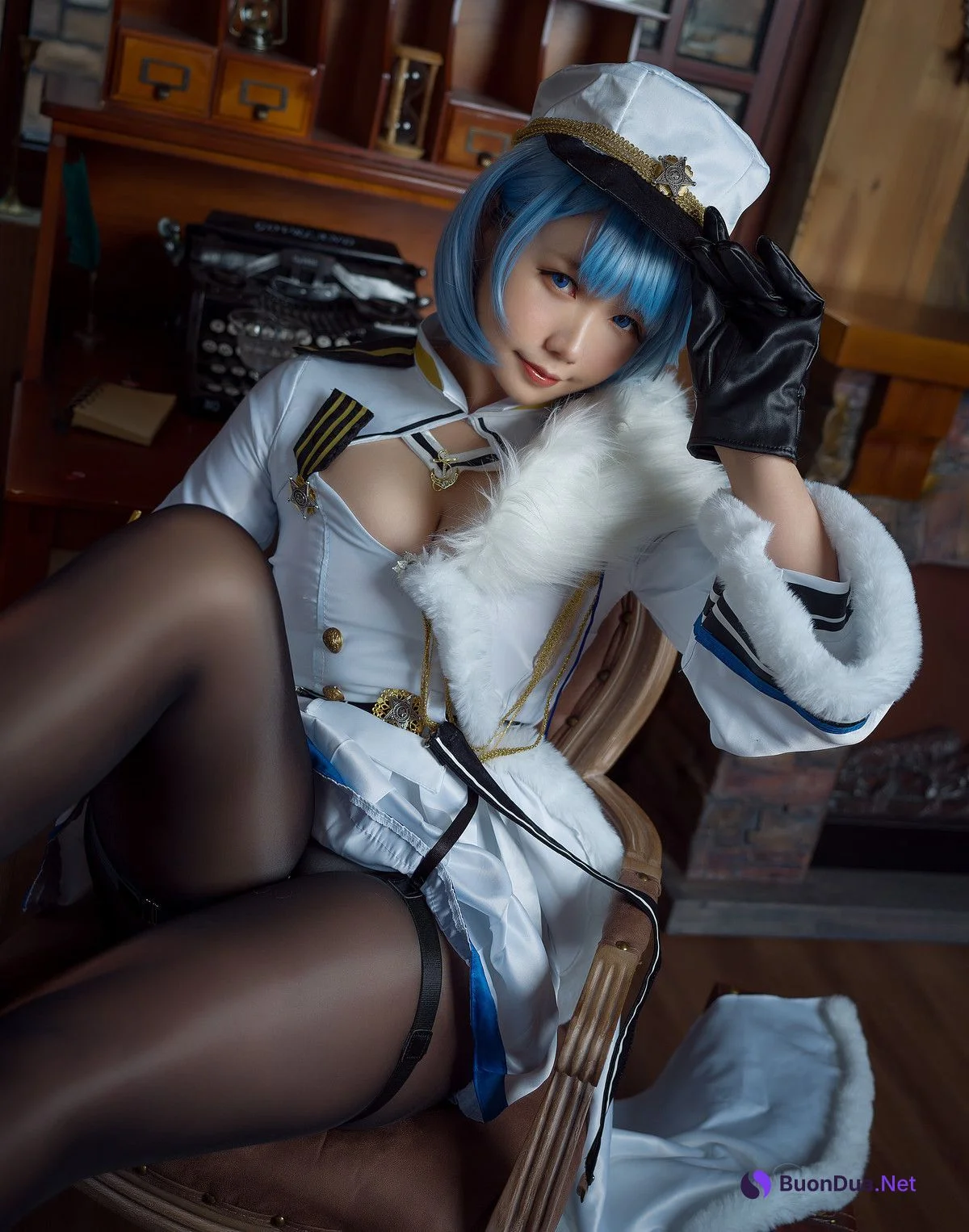 Cosplay 麻花麻花酱 恰巴耶夫 - Photo 15