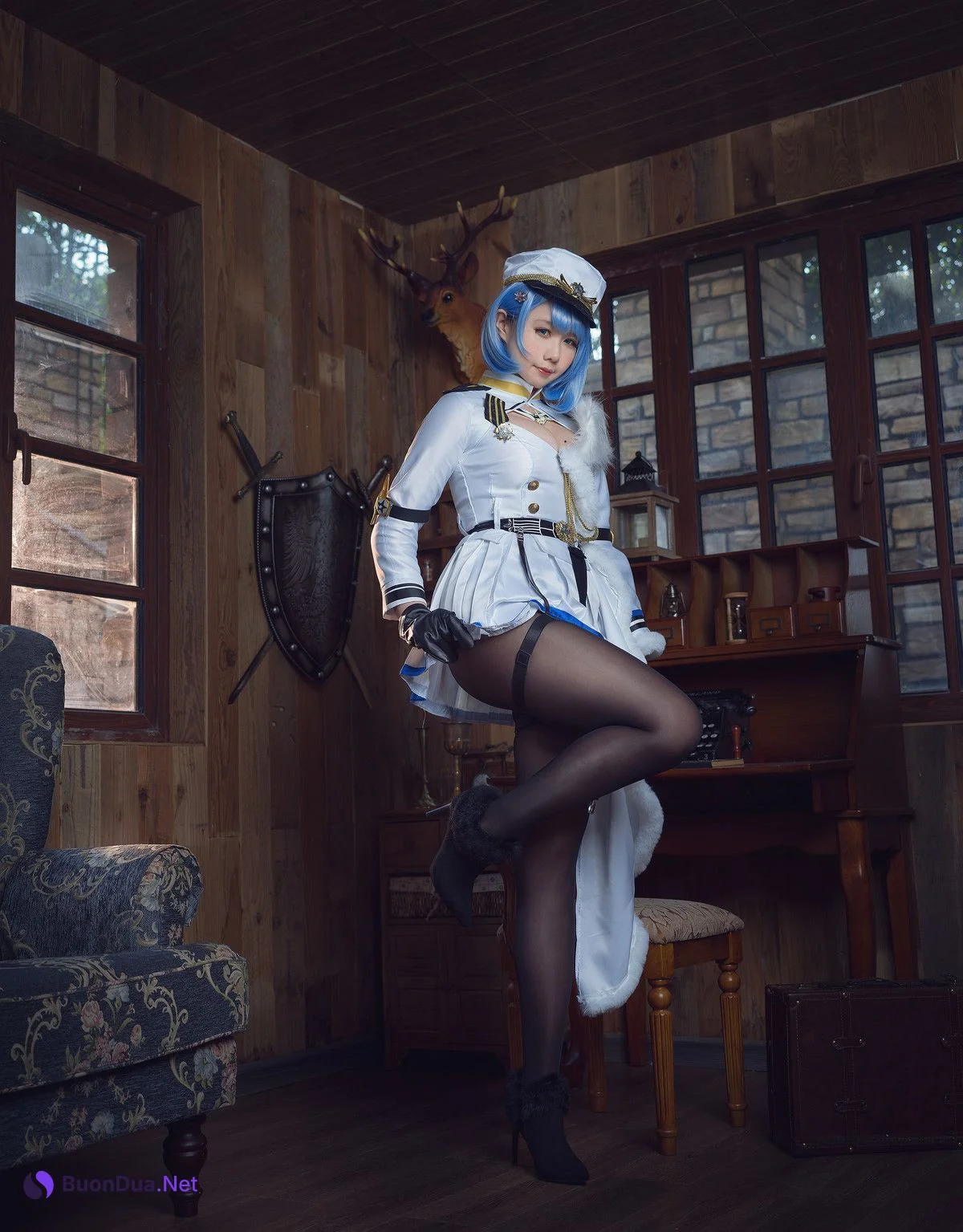 Cosplay 麻花麻花酱 恰巴耶夫 - Photo 3