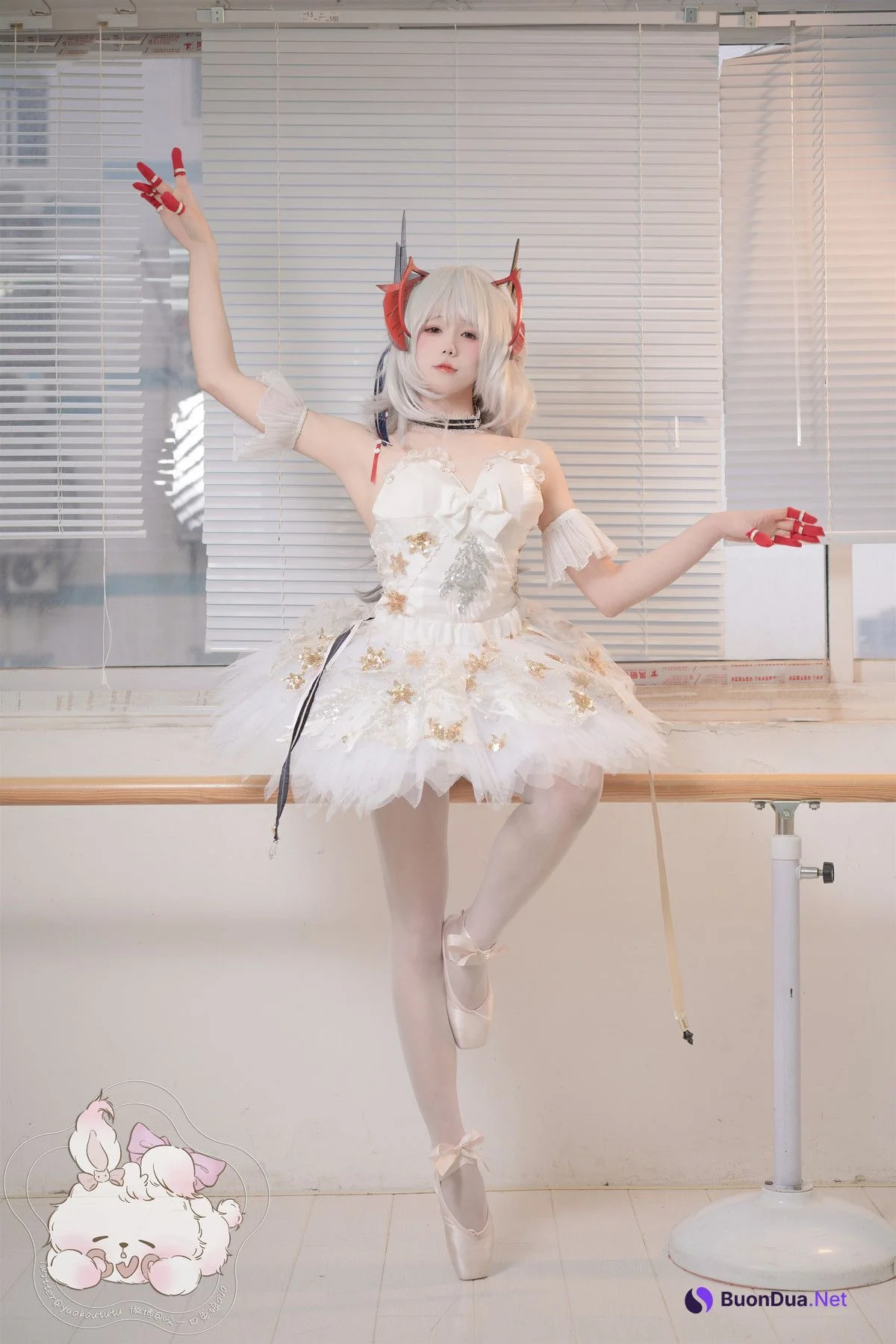 Cosplay 咬一口兔娘 天鹅之舞 - Photo 10