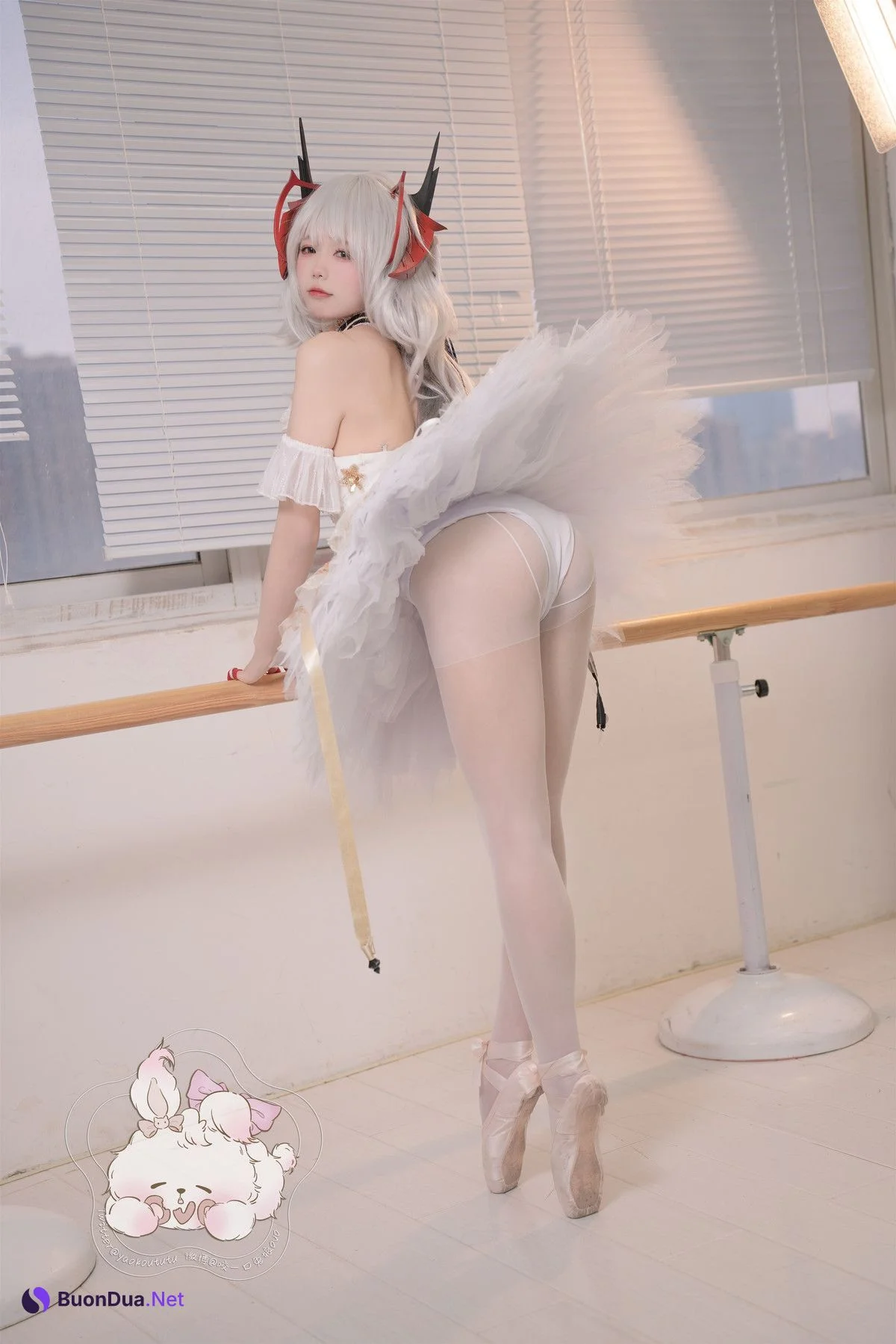 Cosplay 咬一口兔娘 天鹅之舞 - Photo 15