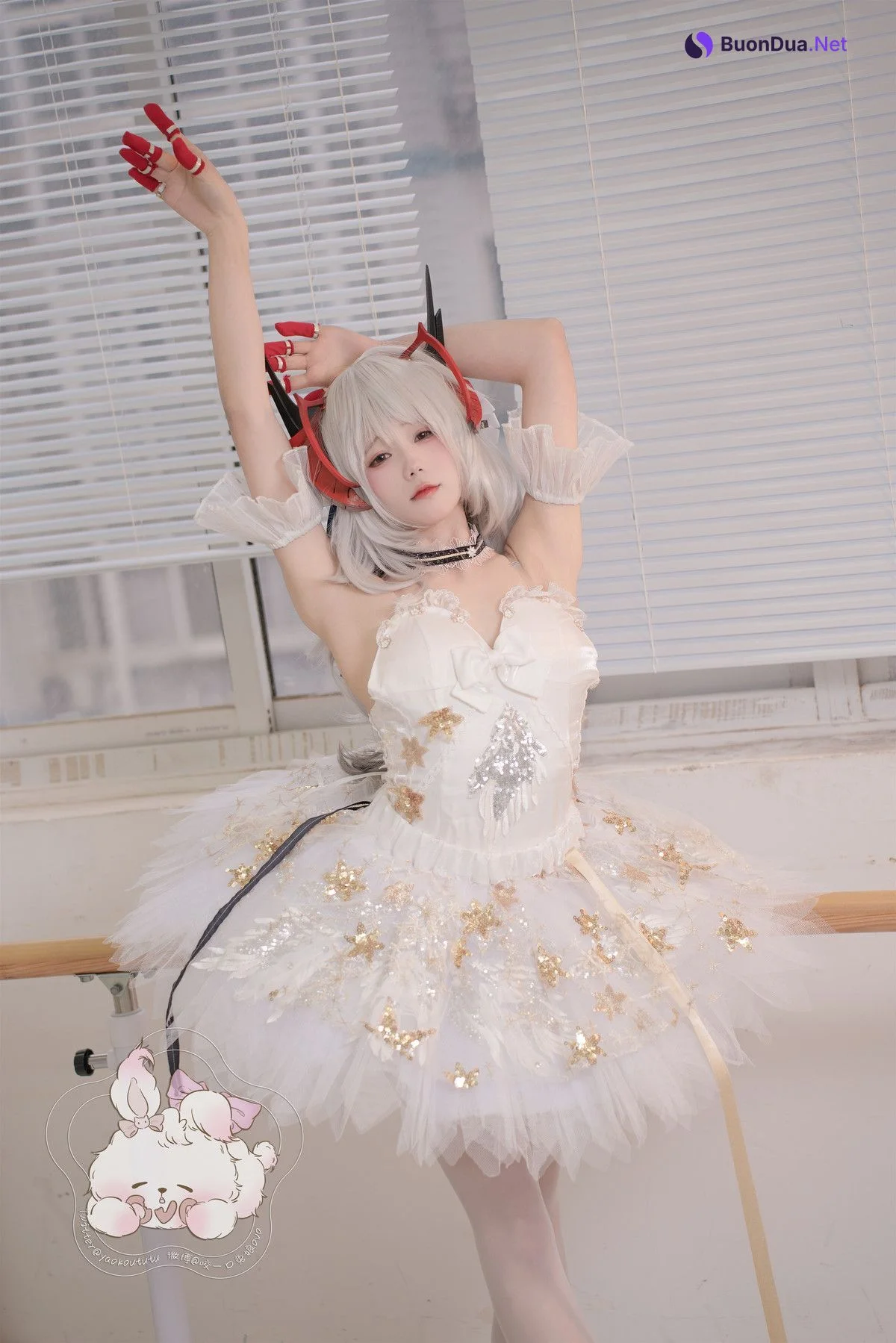 Cosplay 咬一口兔娘 天鹅之舞 - Photo 2