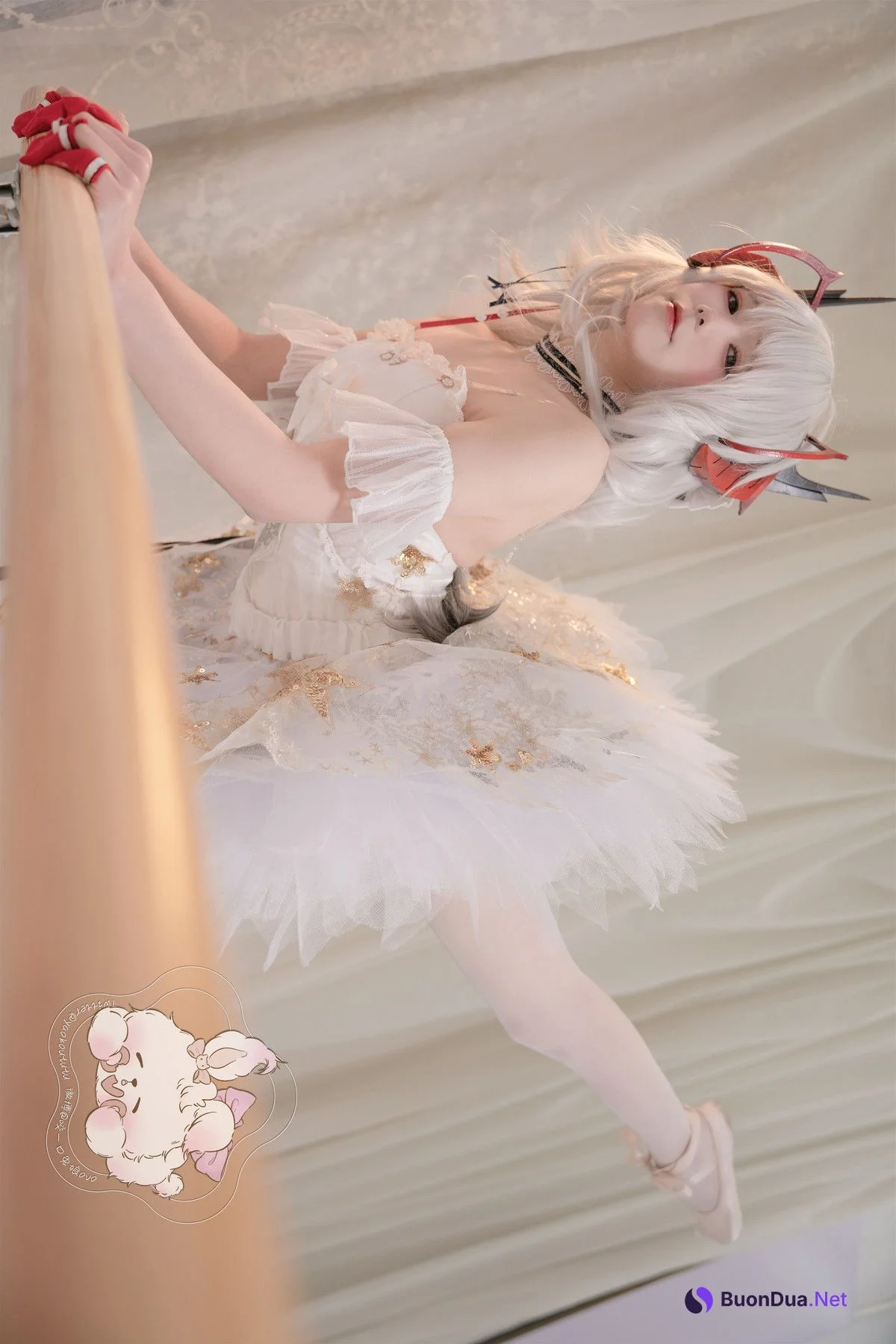 Cosplay 咬一口兔娘 天鹅之舞 - Photo 6