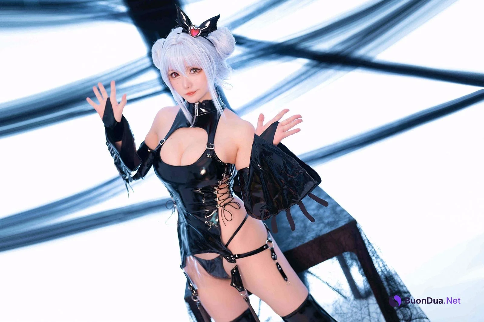 Cosplay 星之迟迟 水蓝小恶魔 - Photo 2