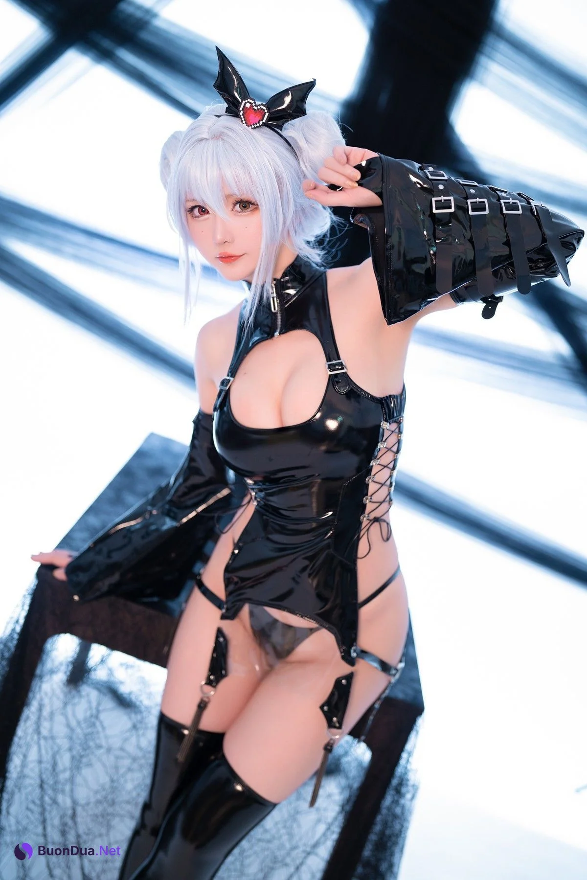Cosplay 星之迟迟 水蓝小恶魔 - Photo 4