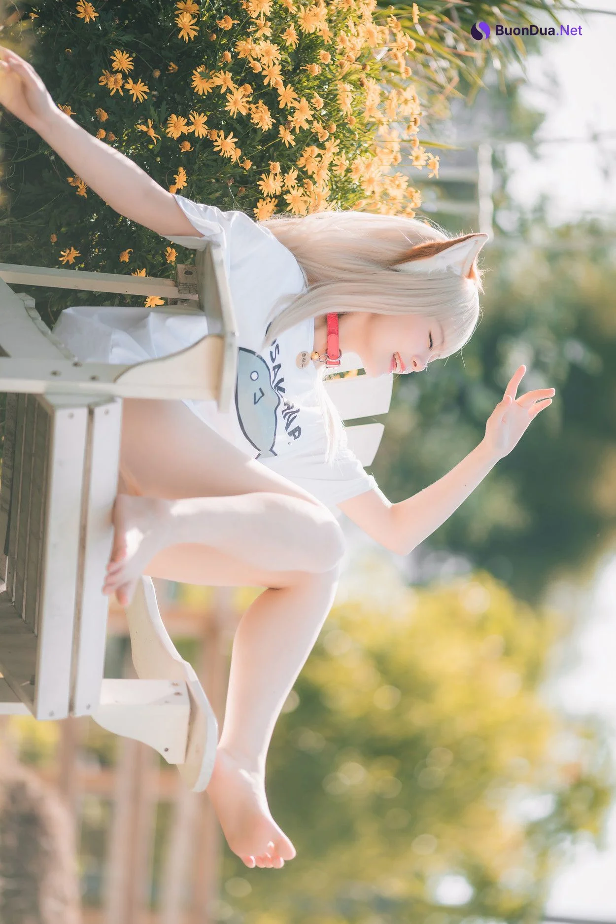 Cosplay 千反田鹿子 黄豆粉 - Photo 10