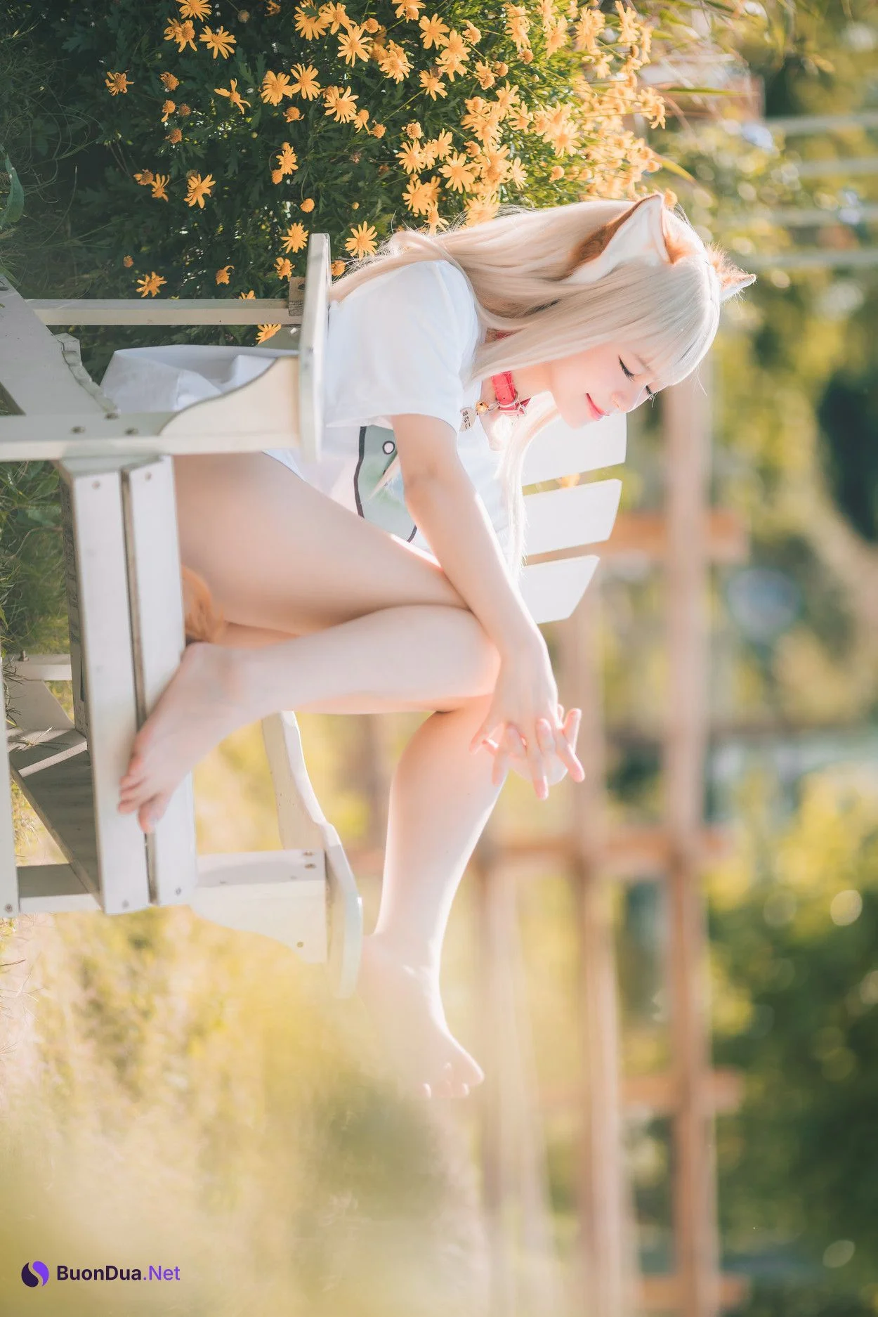 Cosplay 千反田鹿子 黄豆粉 - Photo 11