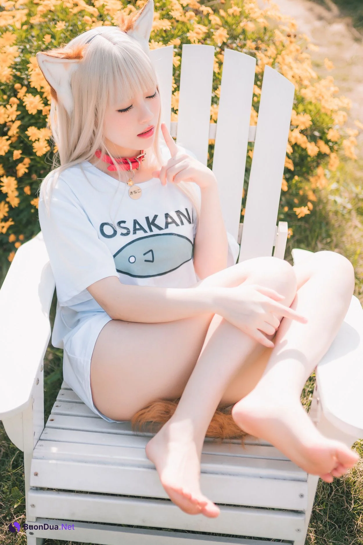 Cosplay 千反田鹿子 黄豆粉 - Photo 13