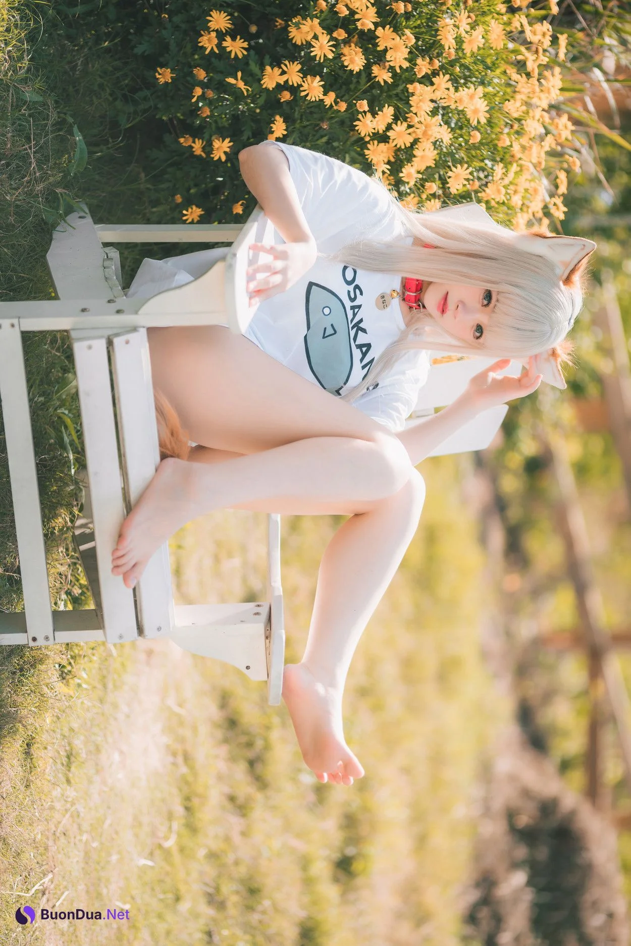 Cosplay 千反田鹿子 黄豆粉 - Photo 14