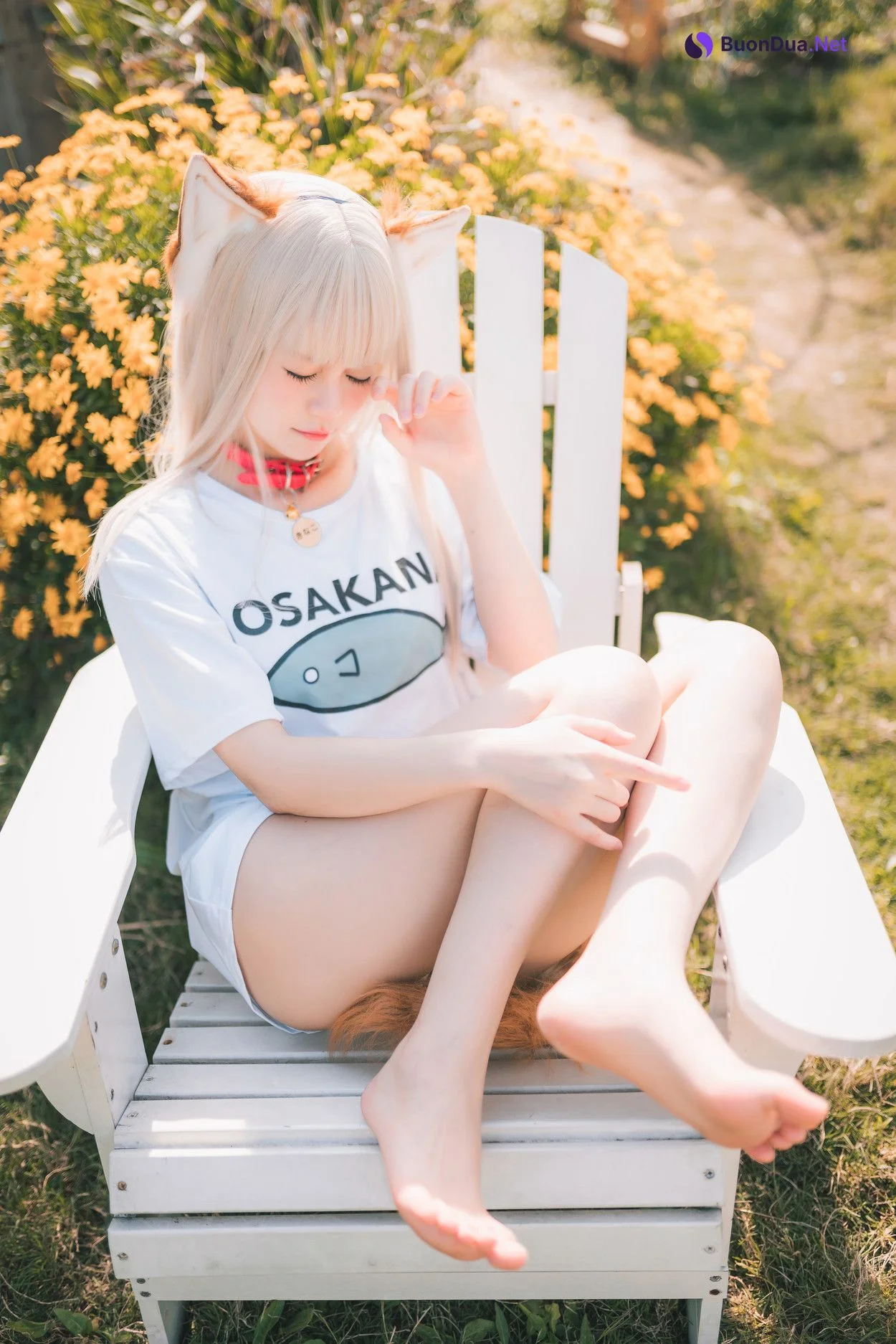 Cosplay 千反田鹿子 黄豆粉 - Photo 15