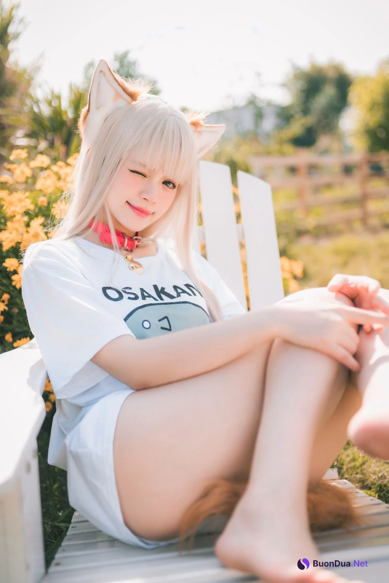 Cosplay 千反田鹿子 黄豆粉 - Photo 16