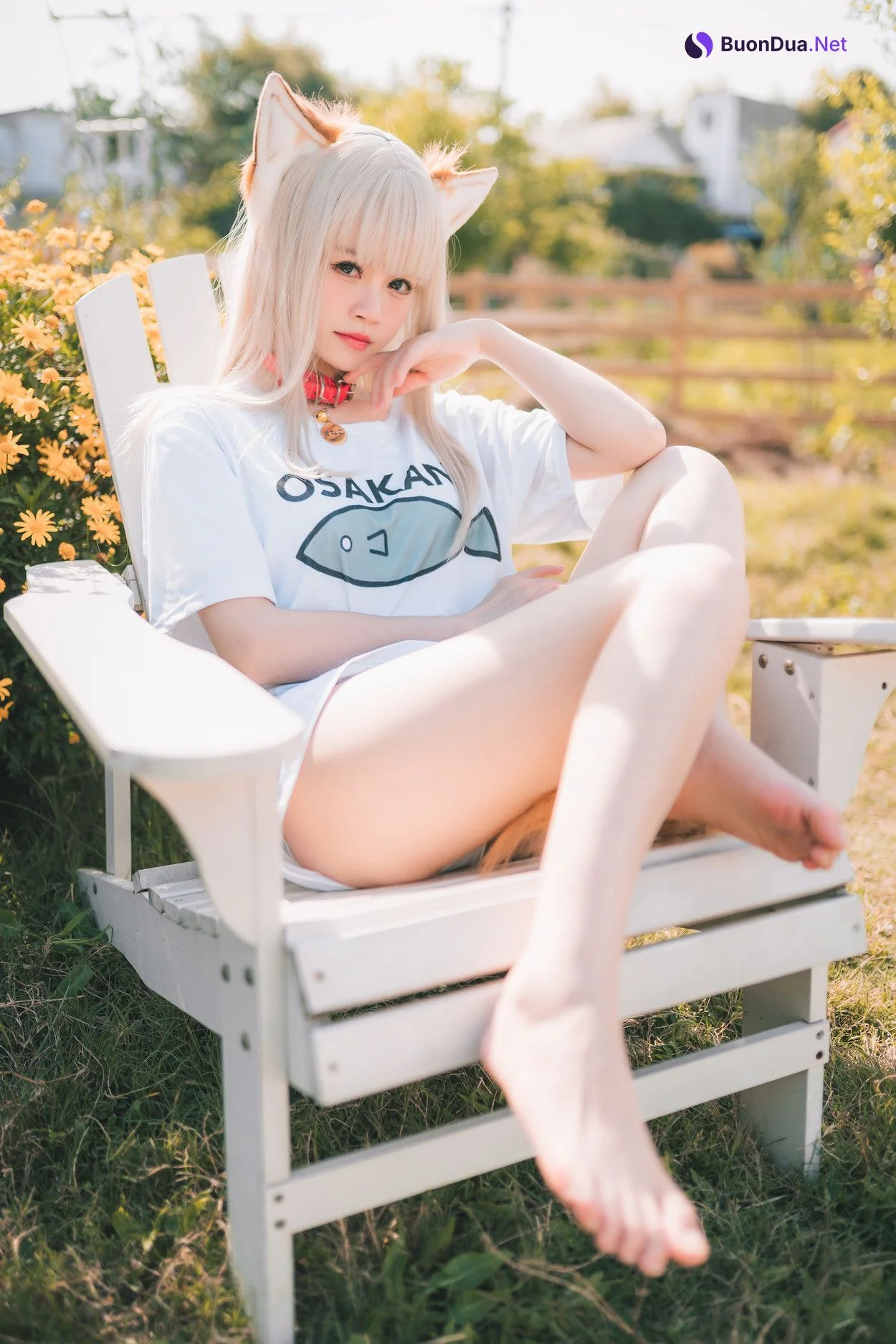 Cosplay 千反田鹿子 黄豆粉 - Photo 17