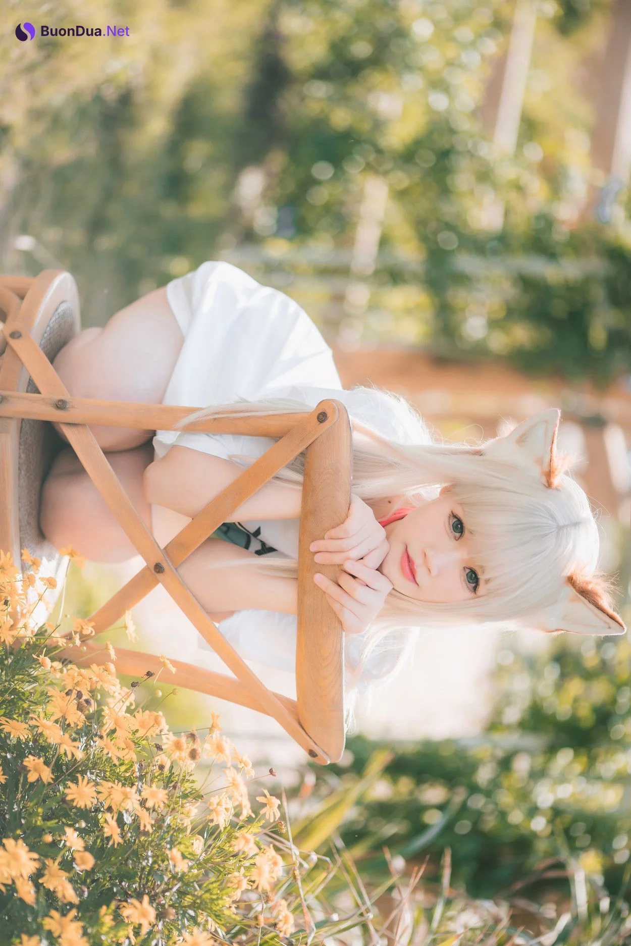 Cosplay 千反田鹿子 黄豆粉 - Photo 3